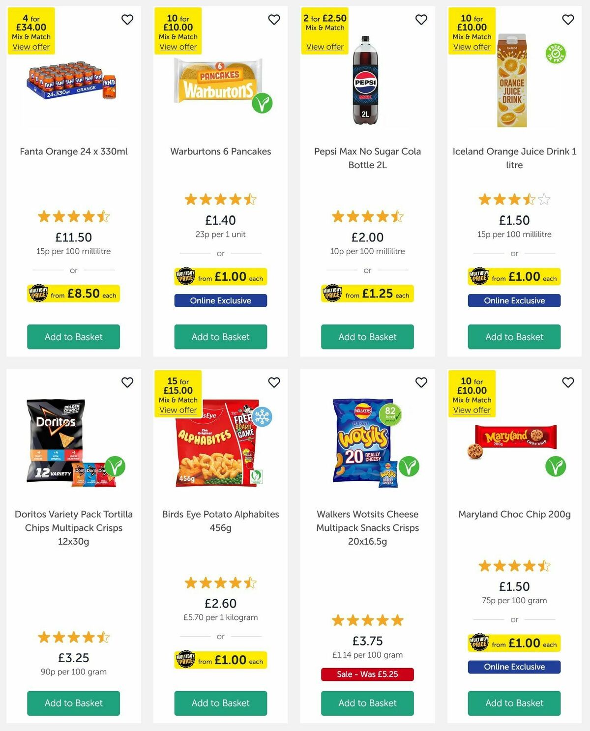 Iceland Offers from 28 May