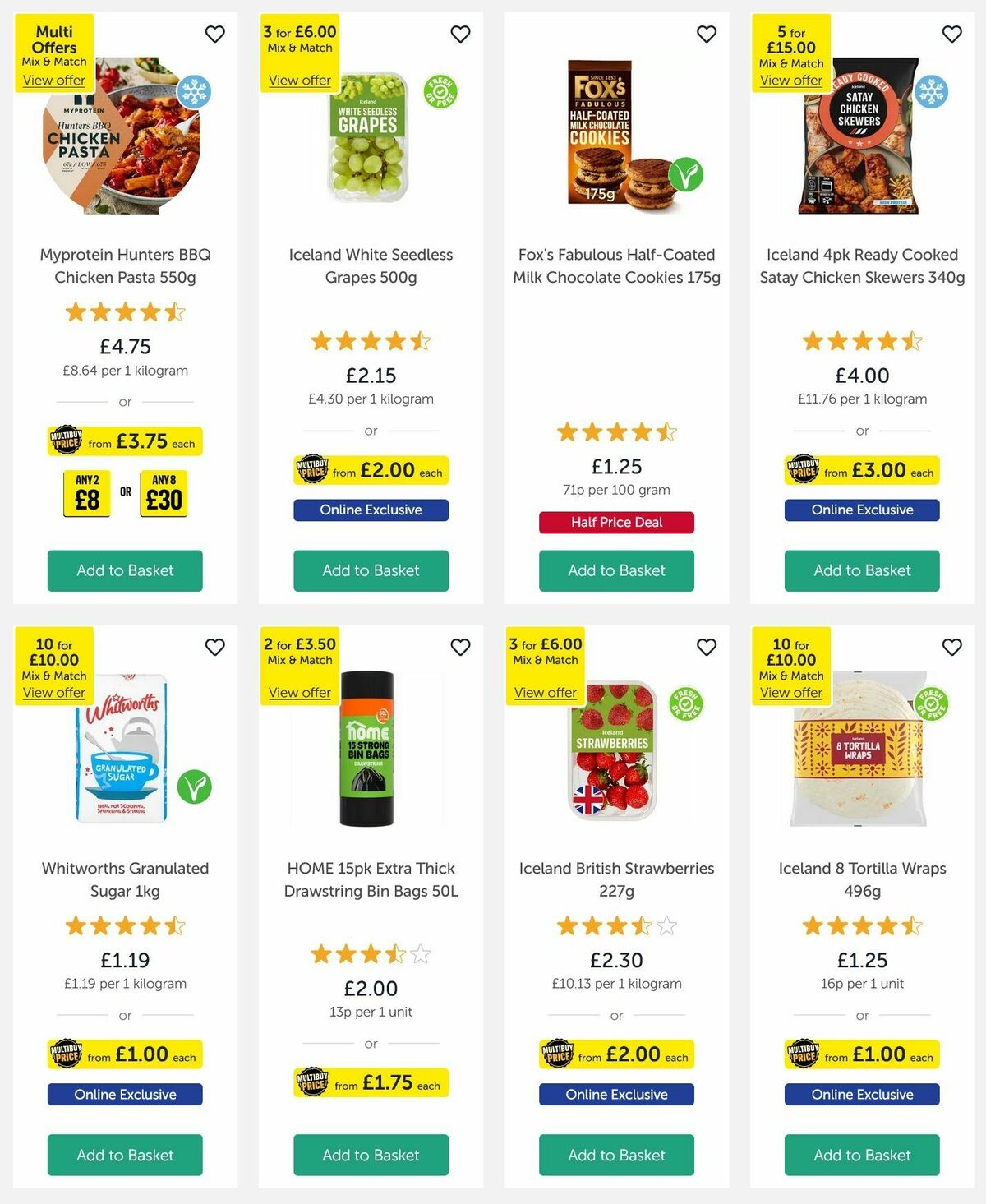 Iceland Offers from 28 May