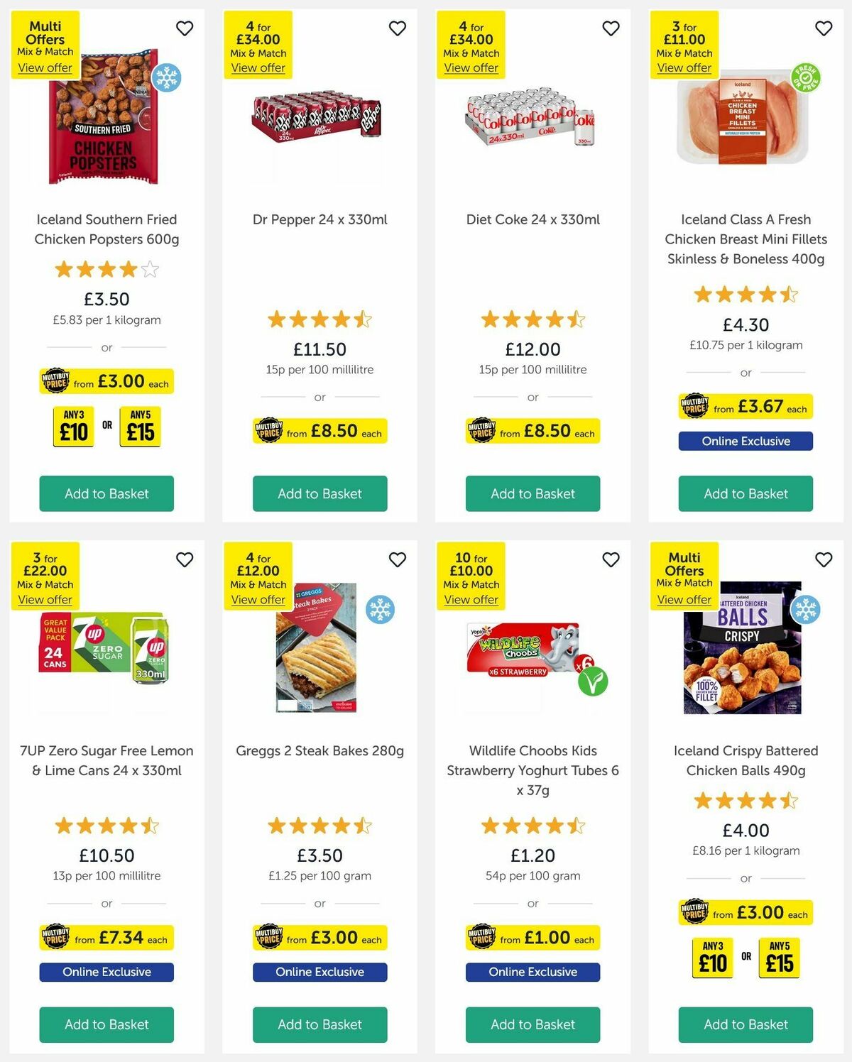 Iceland Offers from 28 May