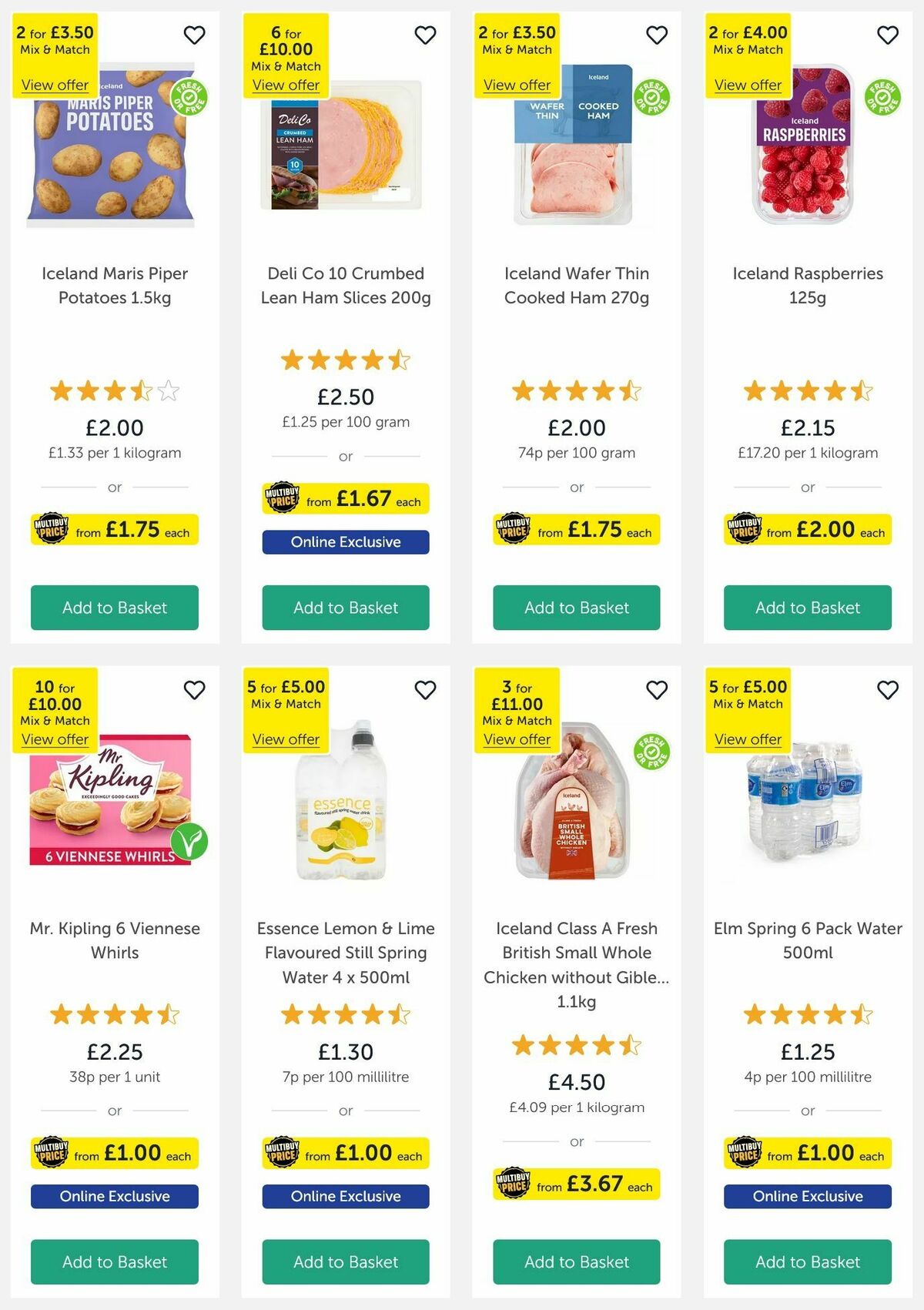 Iceland Offers from 6 June