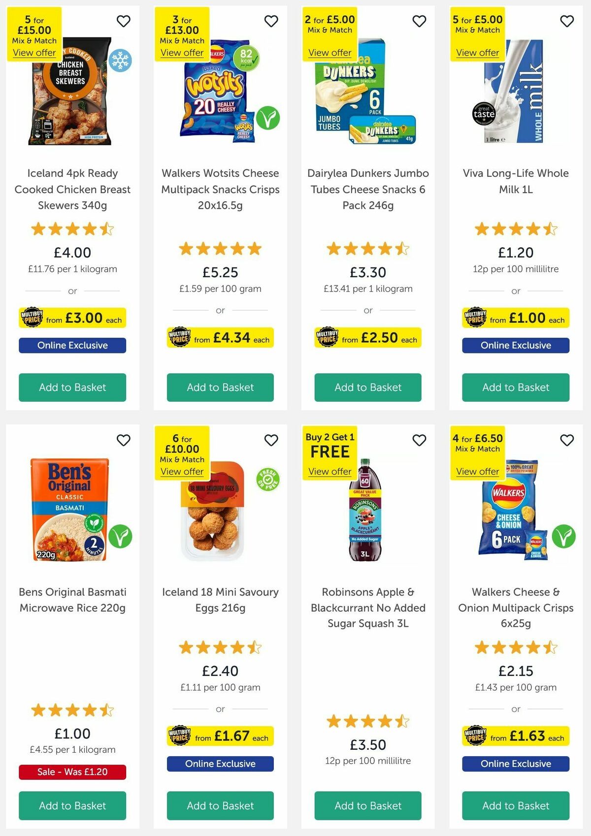 Iceland Offers from 6 June