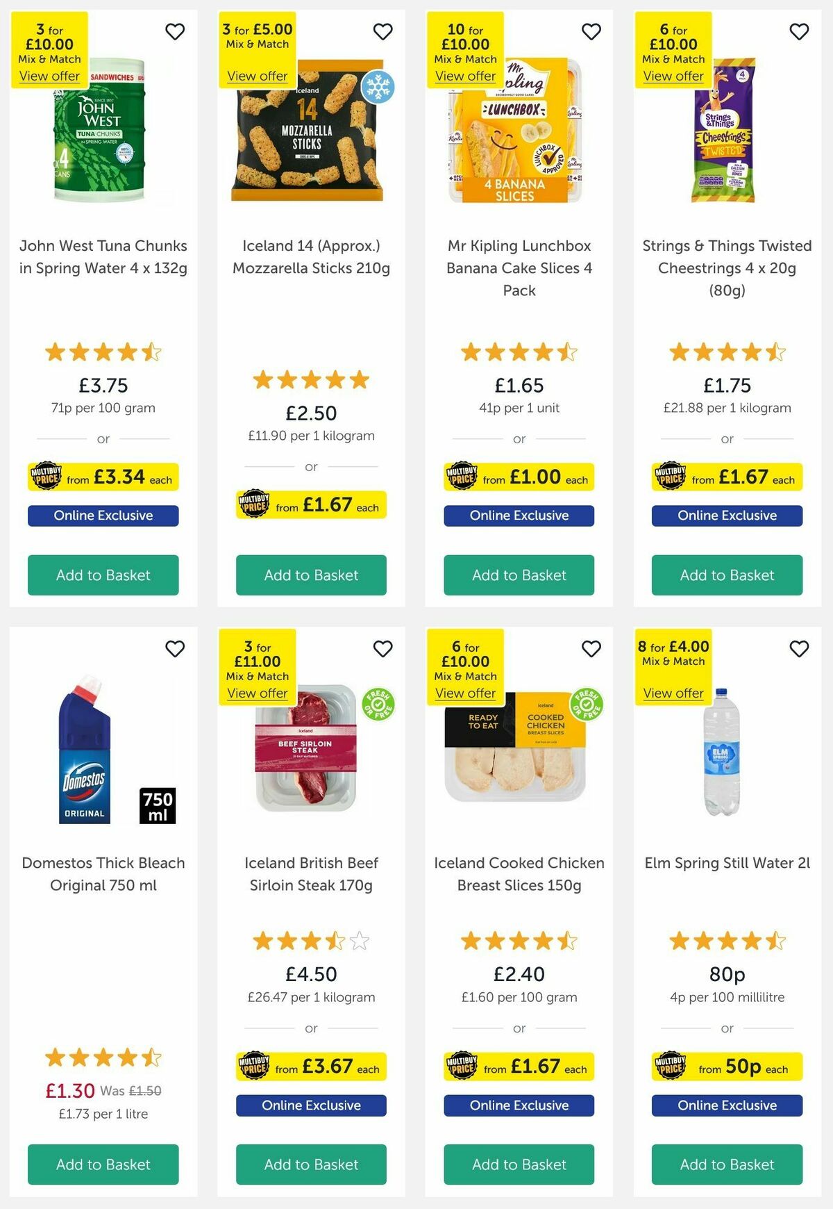 Iceland Offers from 6 June