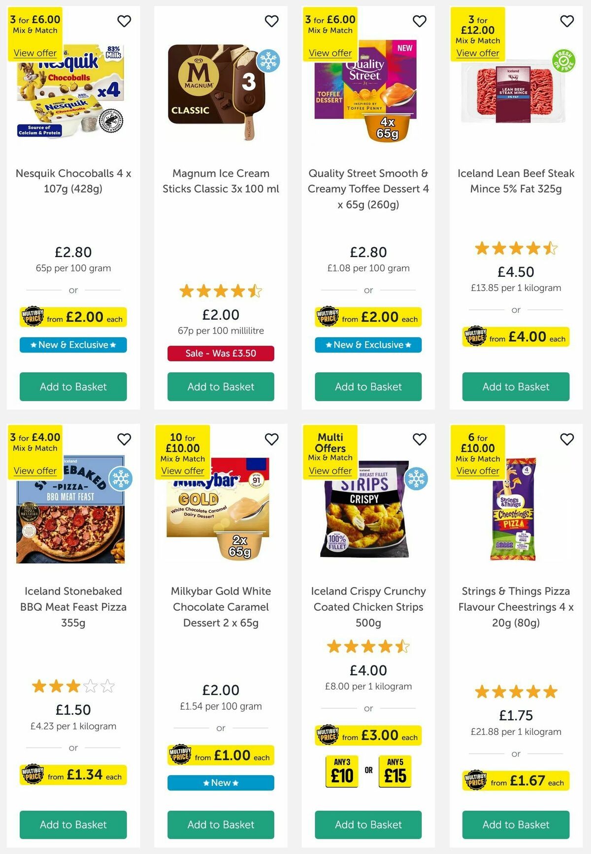 Iceland Offers from 6 June