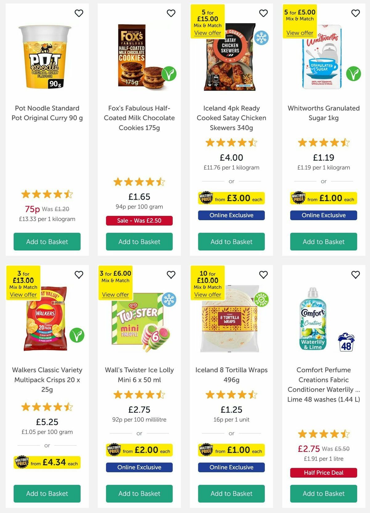 Iceland Offers from 6 June