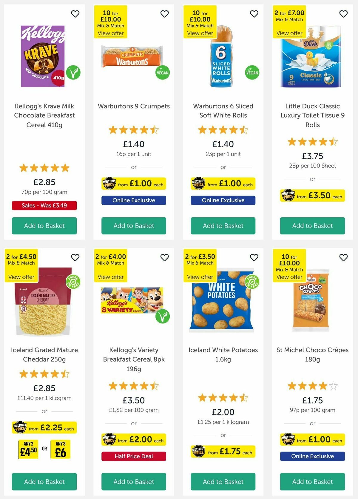 Iceland Offers from 6 June