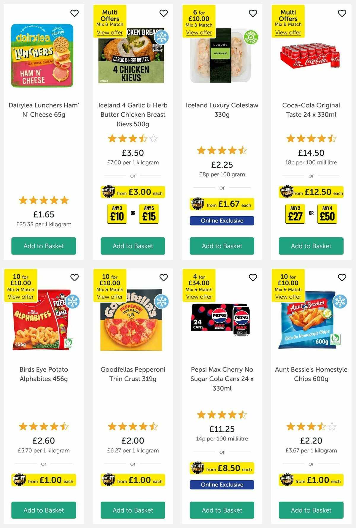 Iceland Offers from 6 June