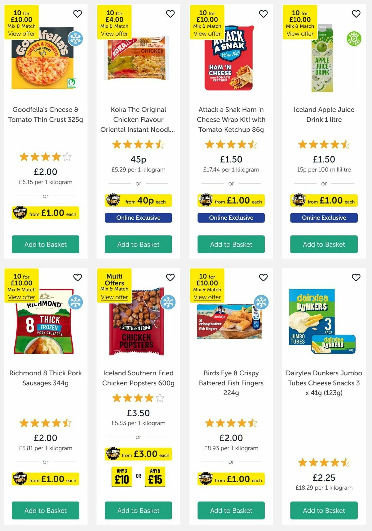 Iceland Offers from 6 June