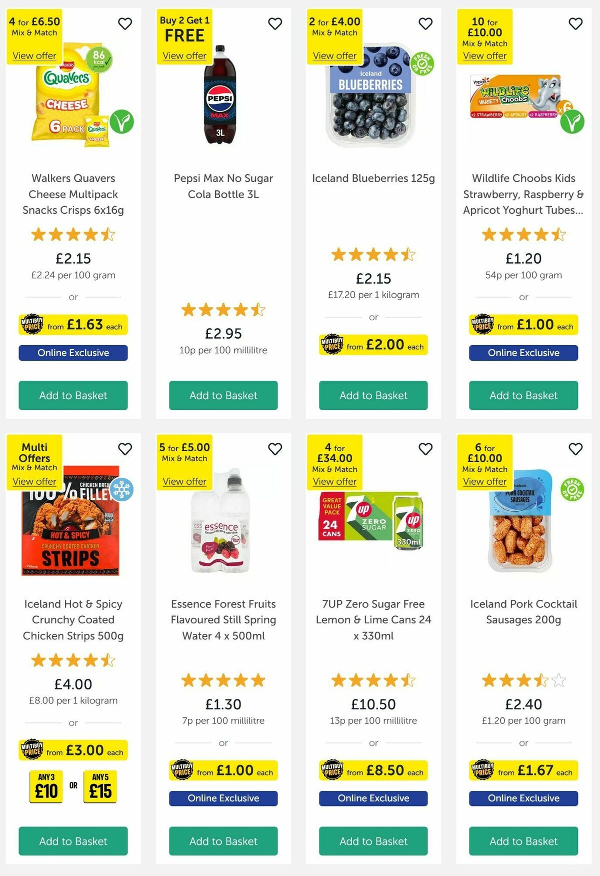 Iceland Offers from 6 June