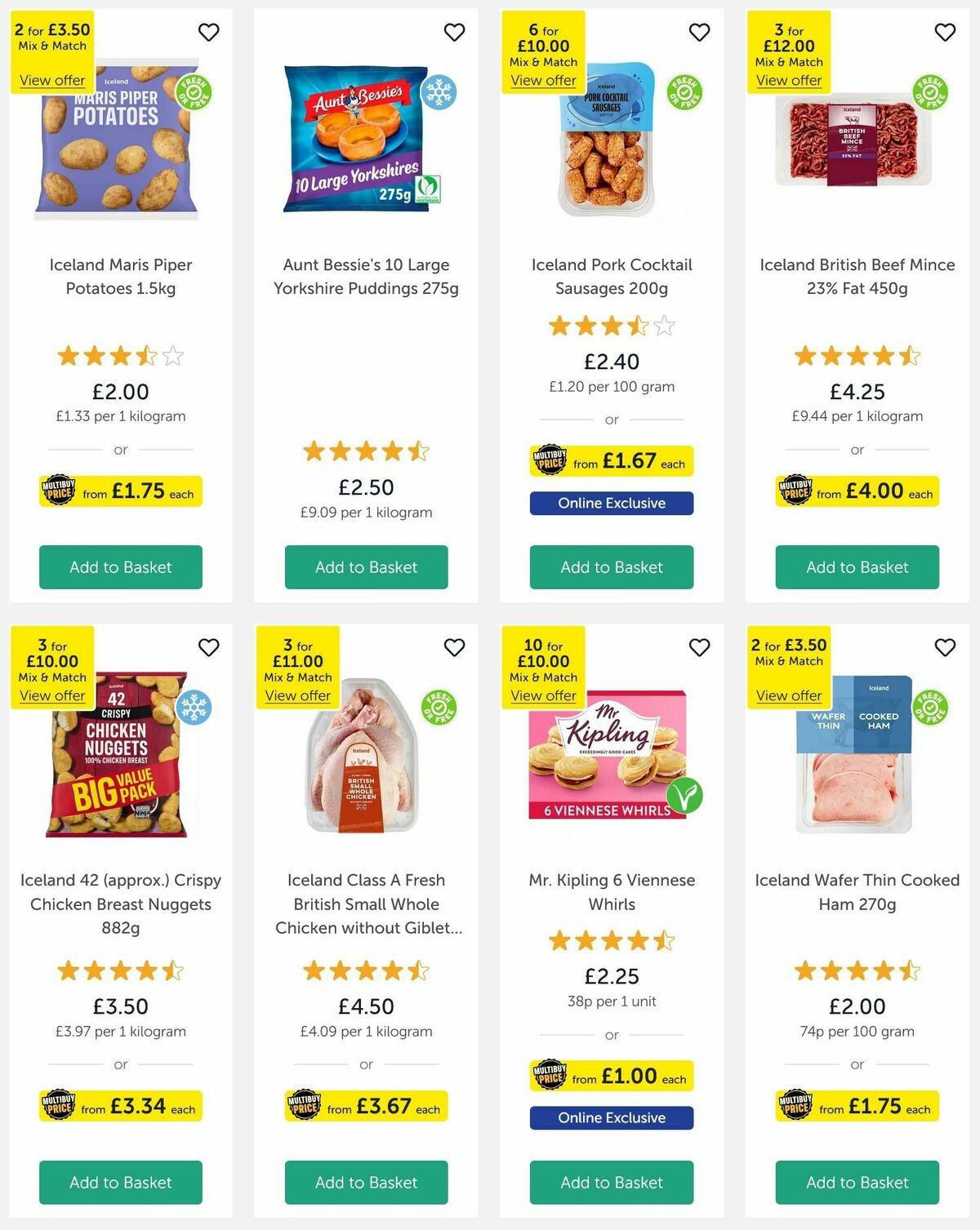 Iceland Offers from 13 June