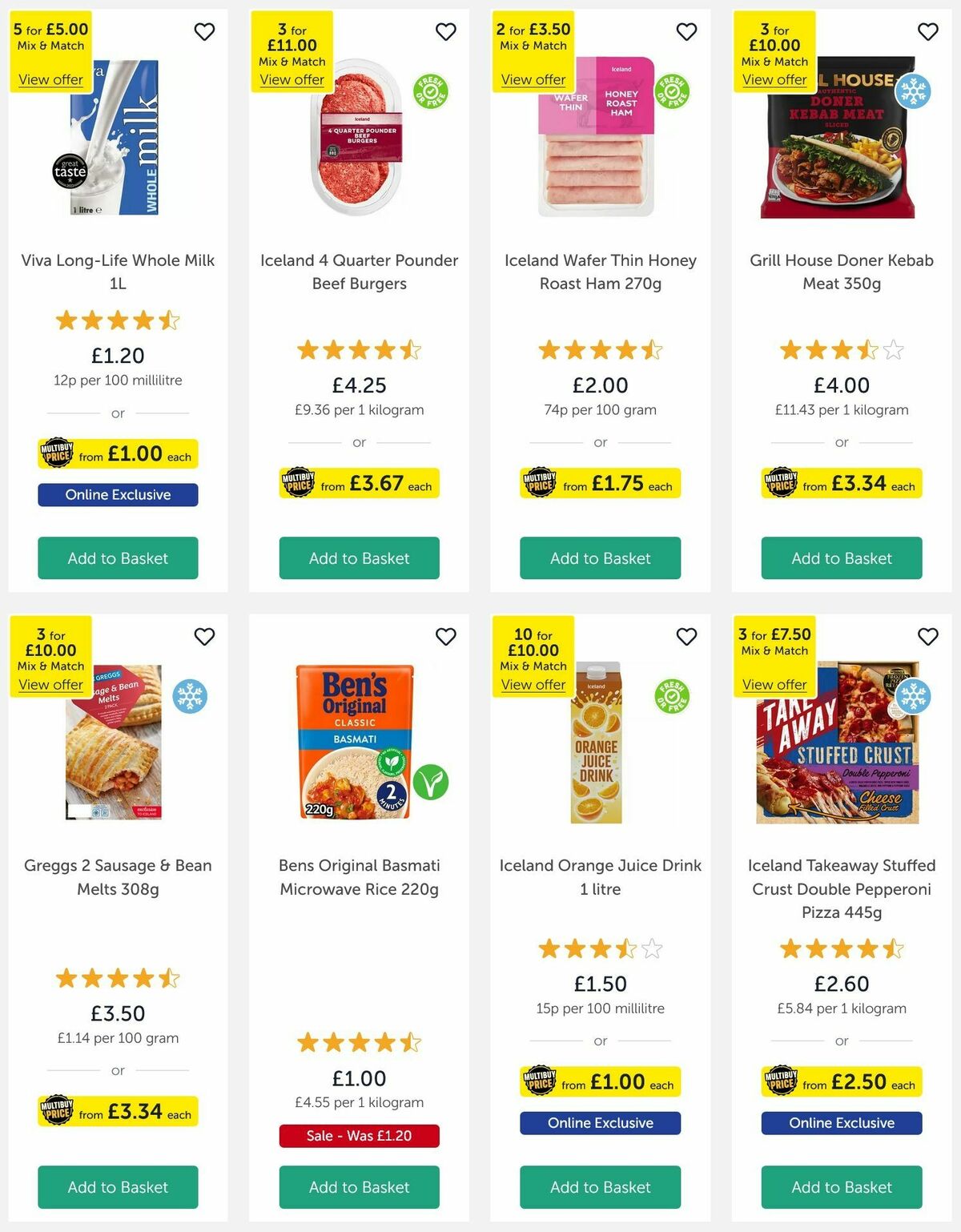 Iceland Offers from 13 June