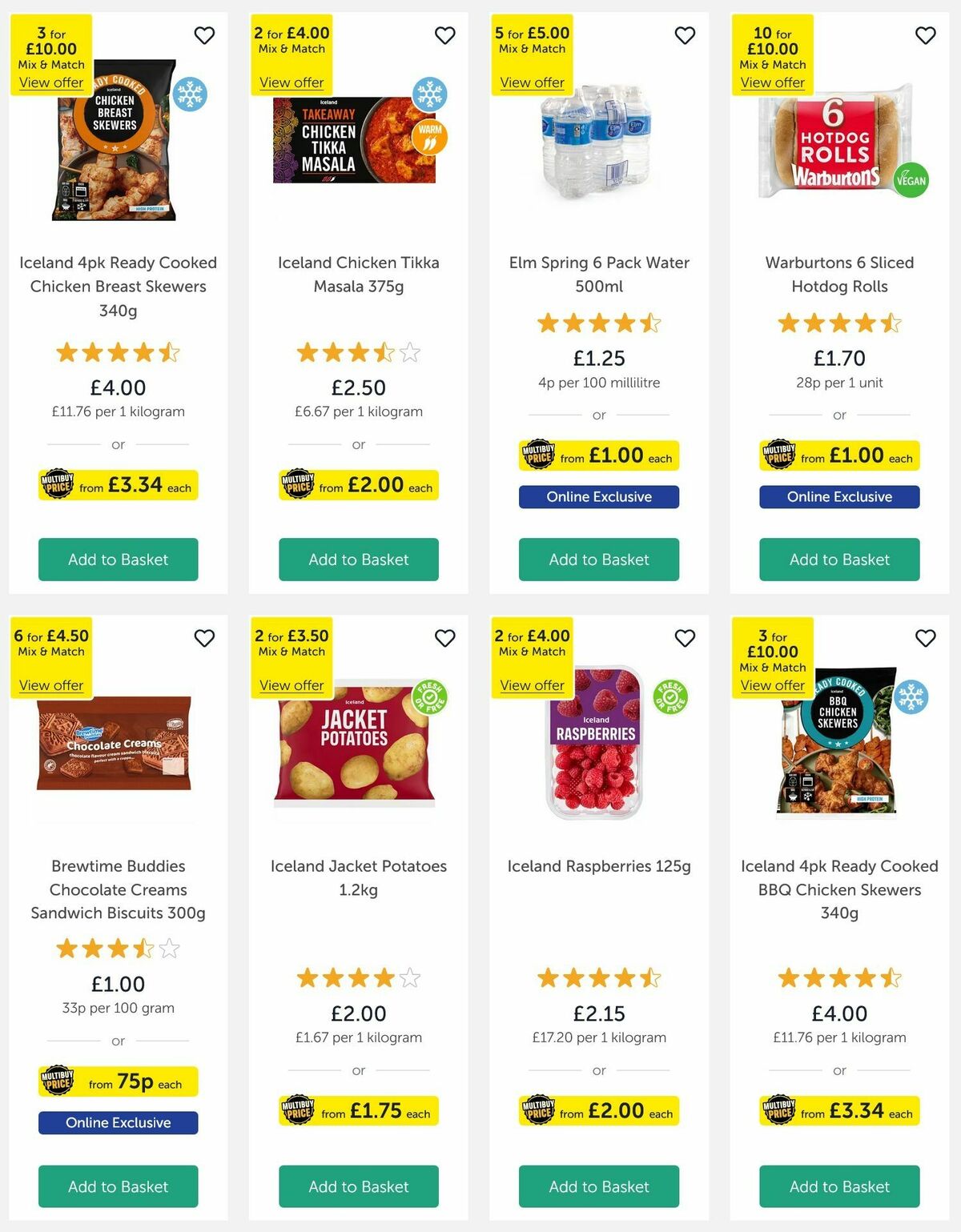 Iceland Offers from 13 June