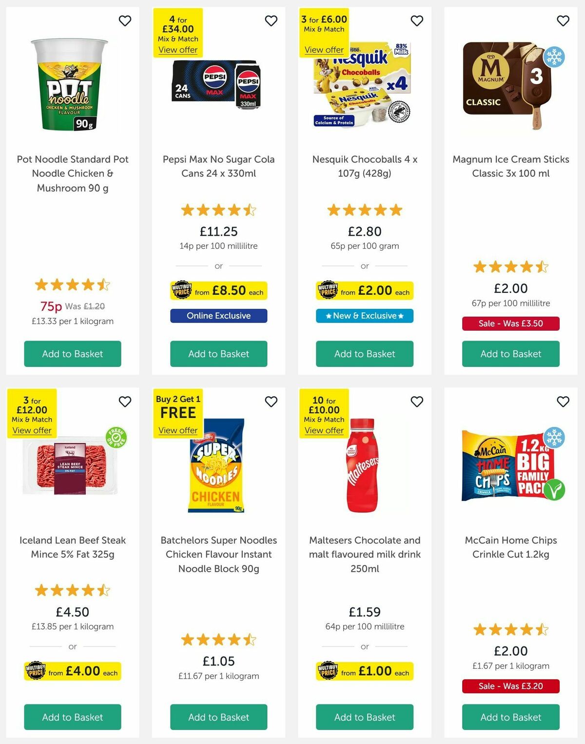 Iceland Offers from 13 June