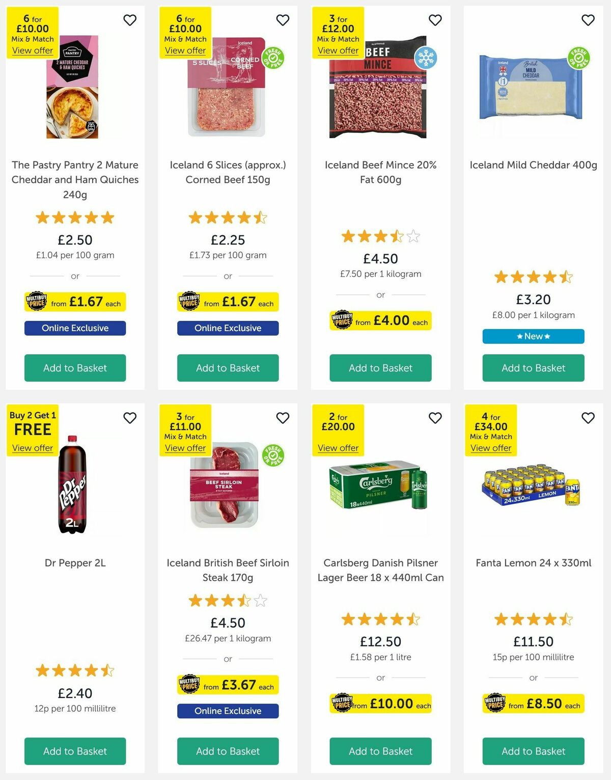 Iceland Offers from 13 June