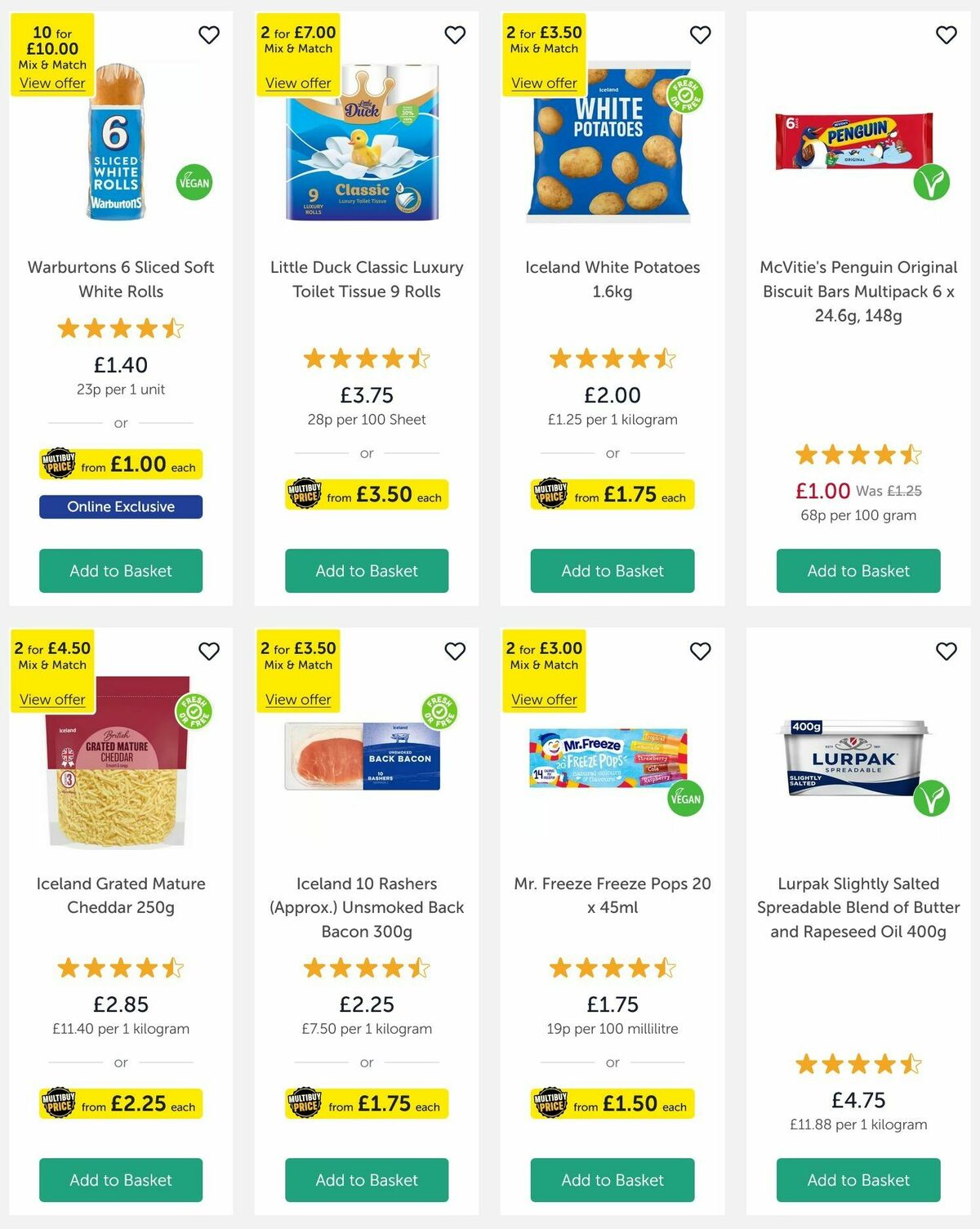 Iceland Offers from 13 June