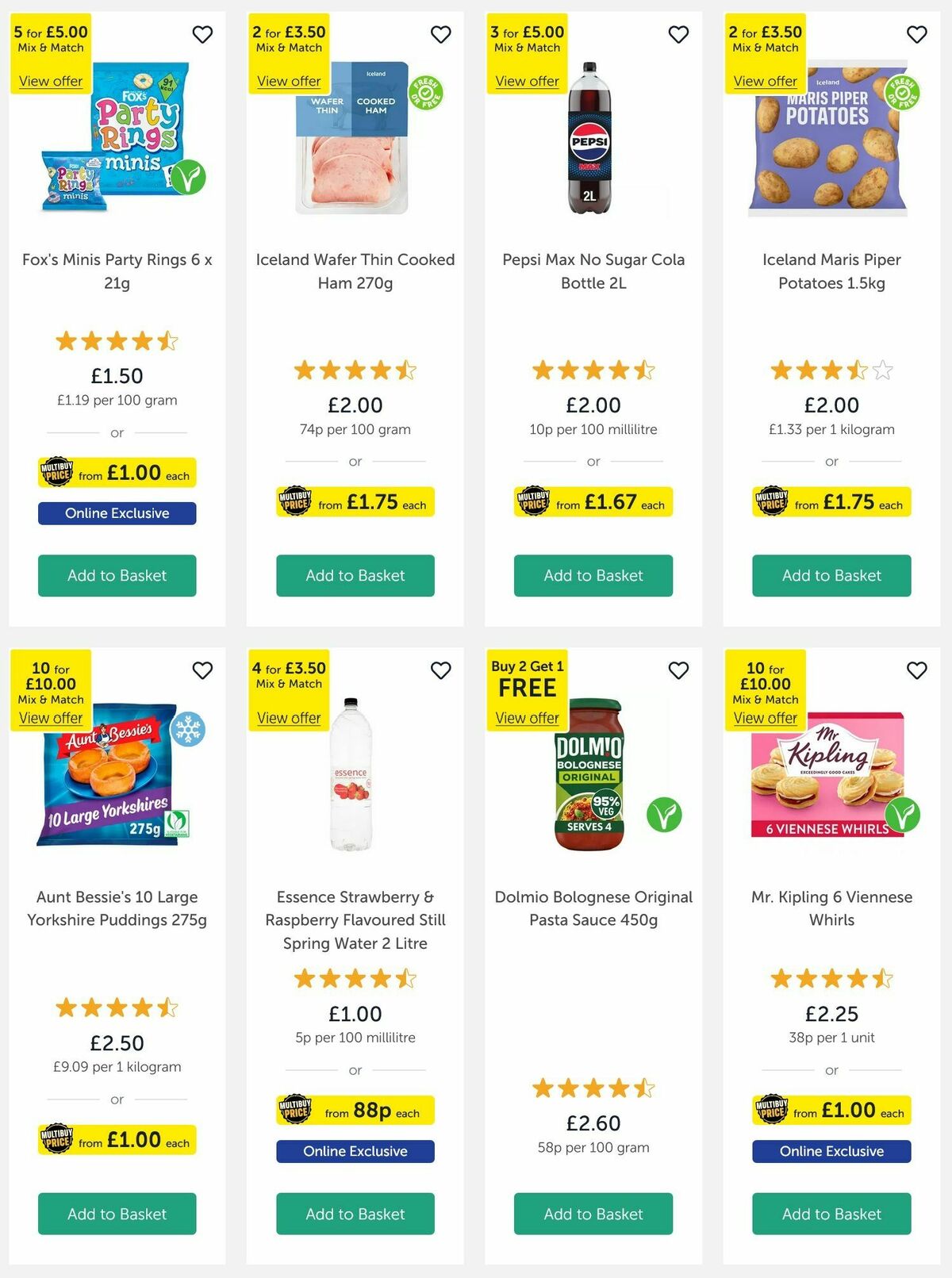 Iceland Offers from 20 June