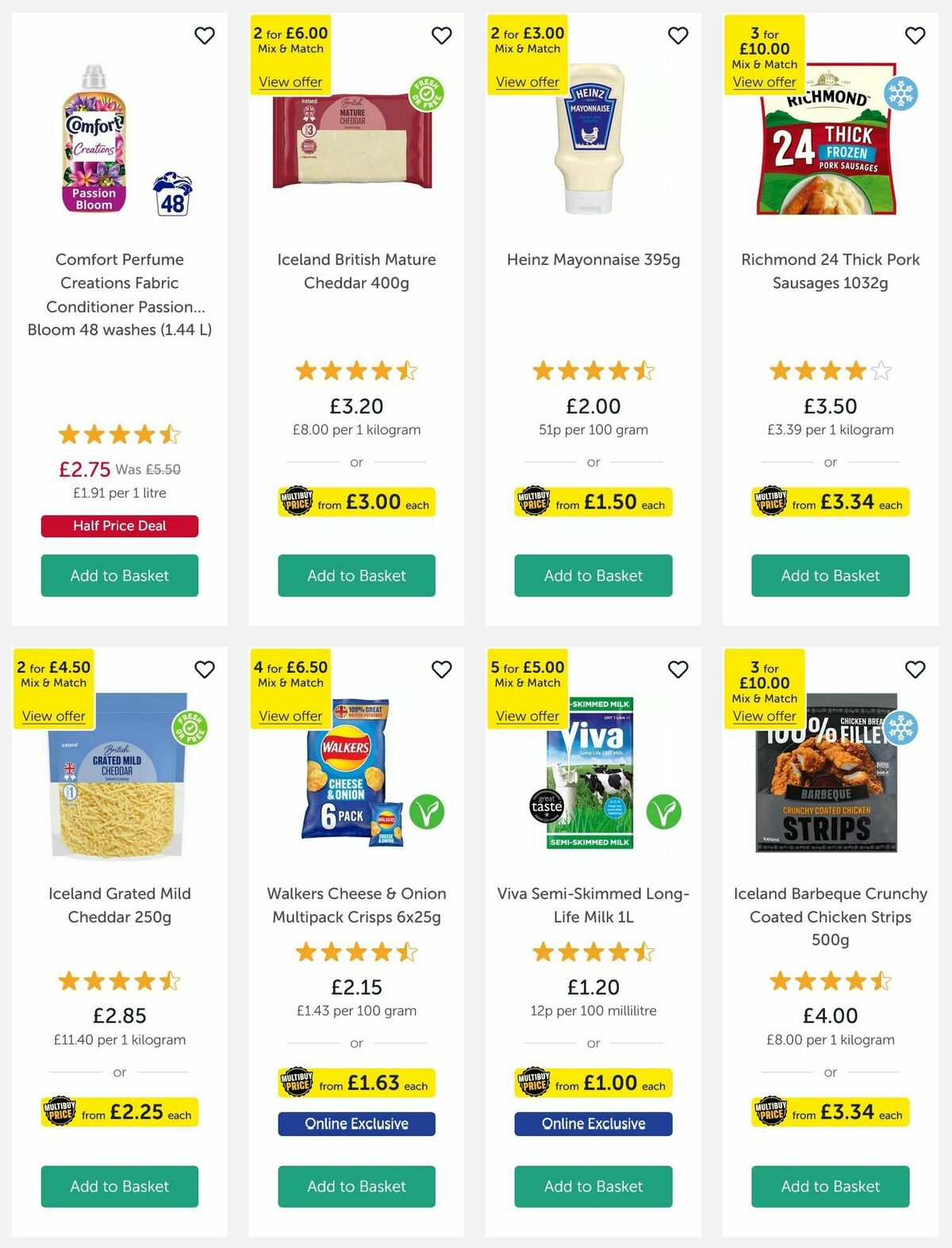 Iceland Offers from 20 June