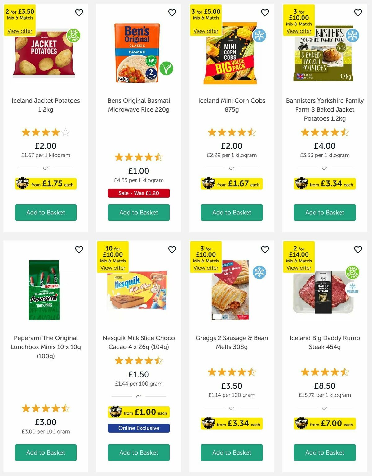 Iceland Offers from 20 June