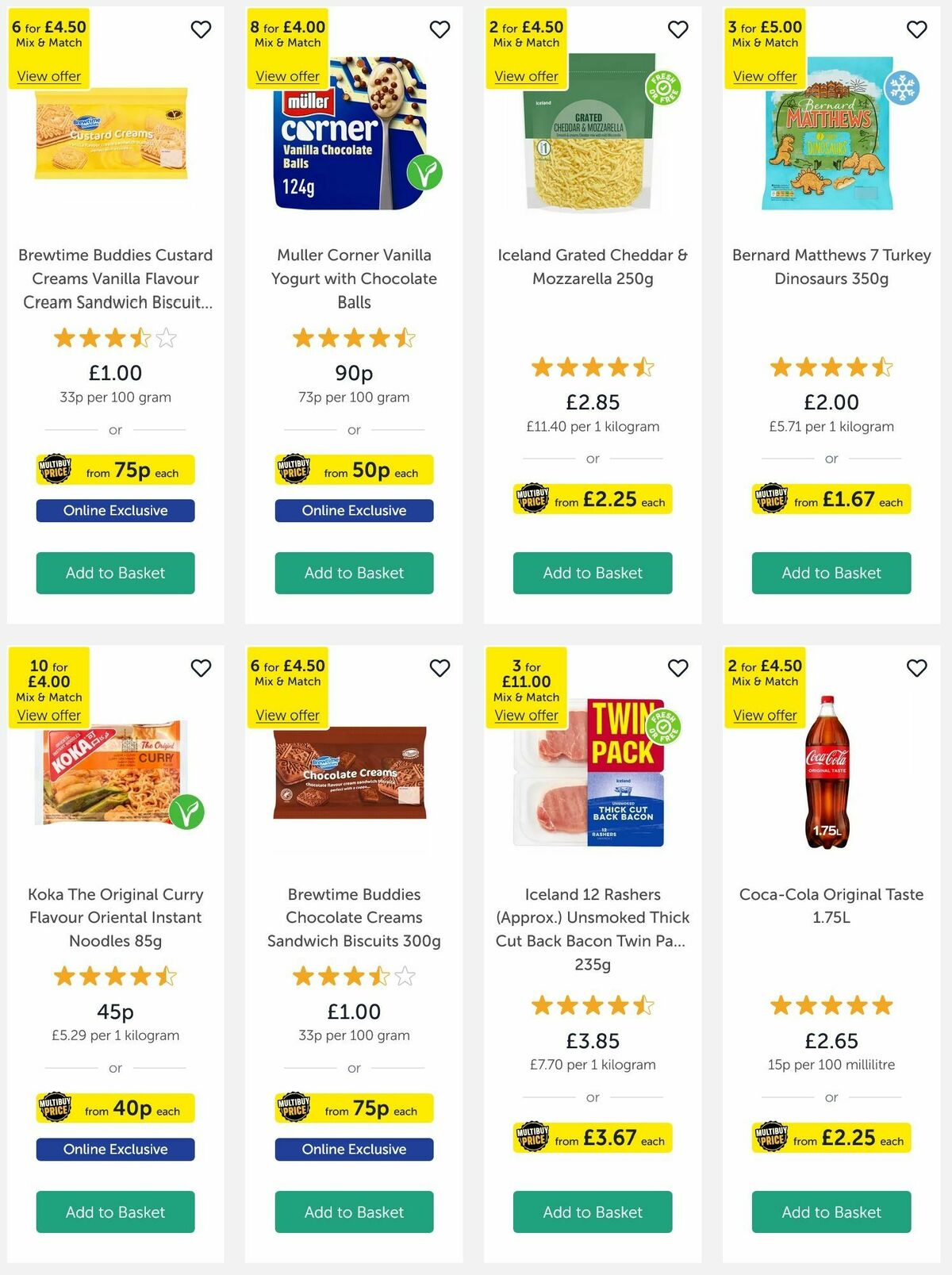 Iceland Offers from 20 June