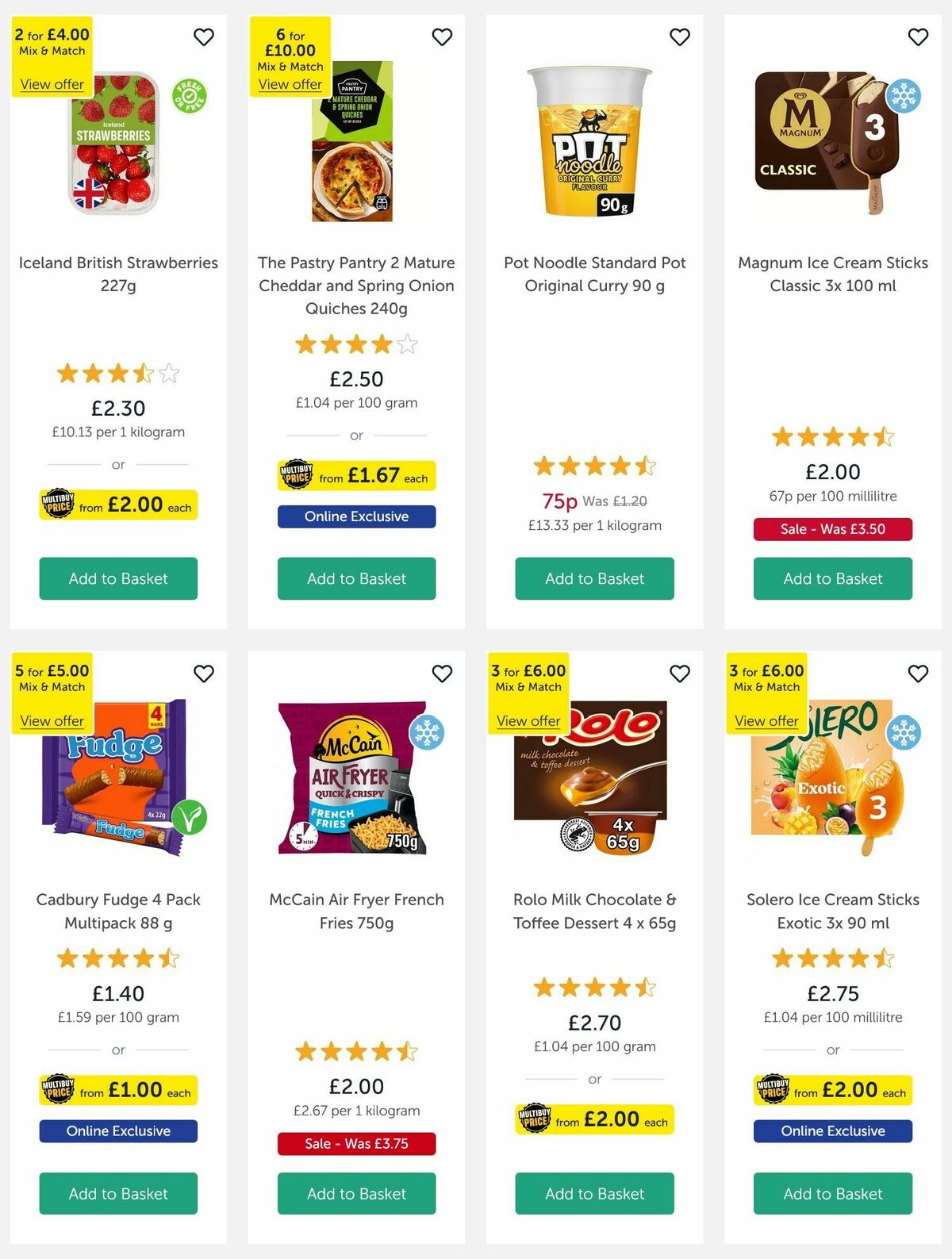 Iceland Offers from 20 June