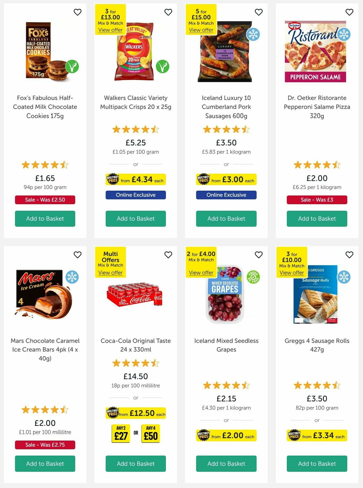 Iceland Offers from 20 June