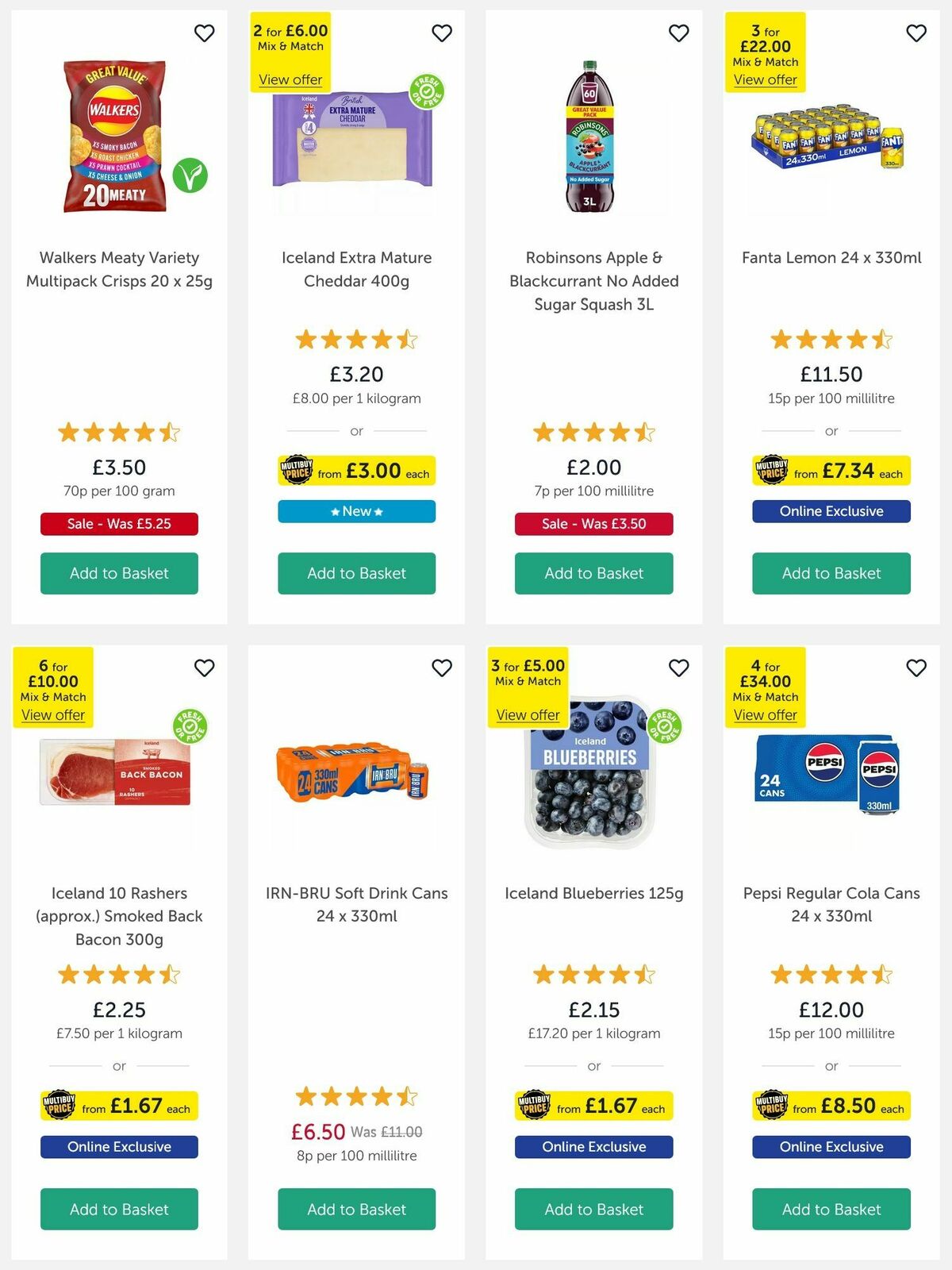 Iceland Offers from 27 June