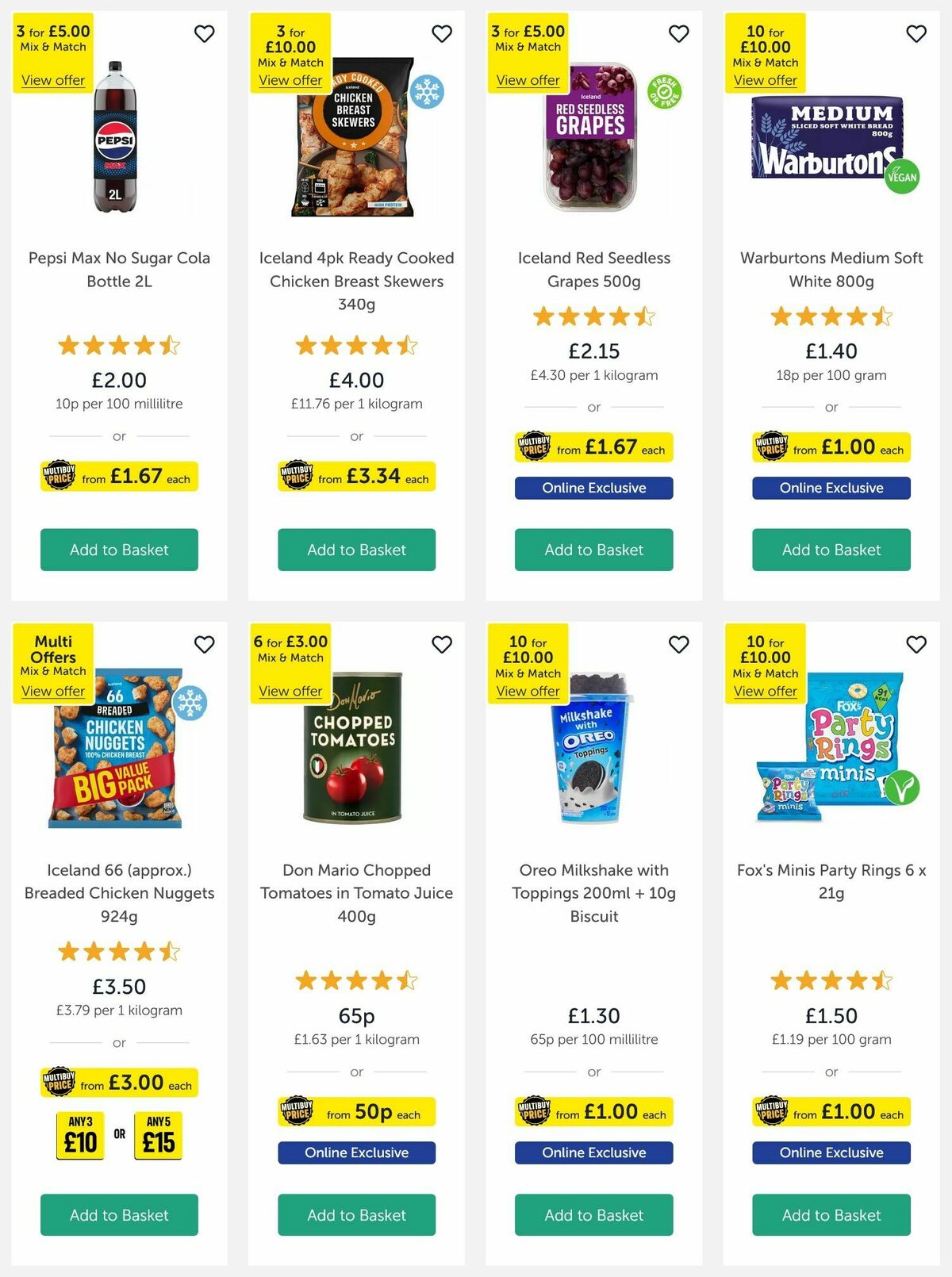 Iceland Offers from 27 June