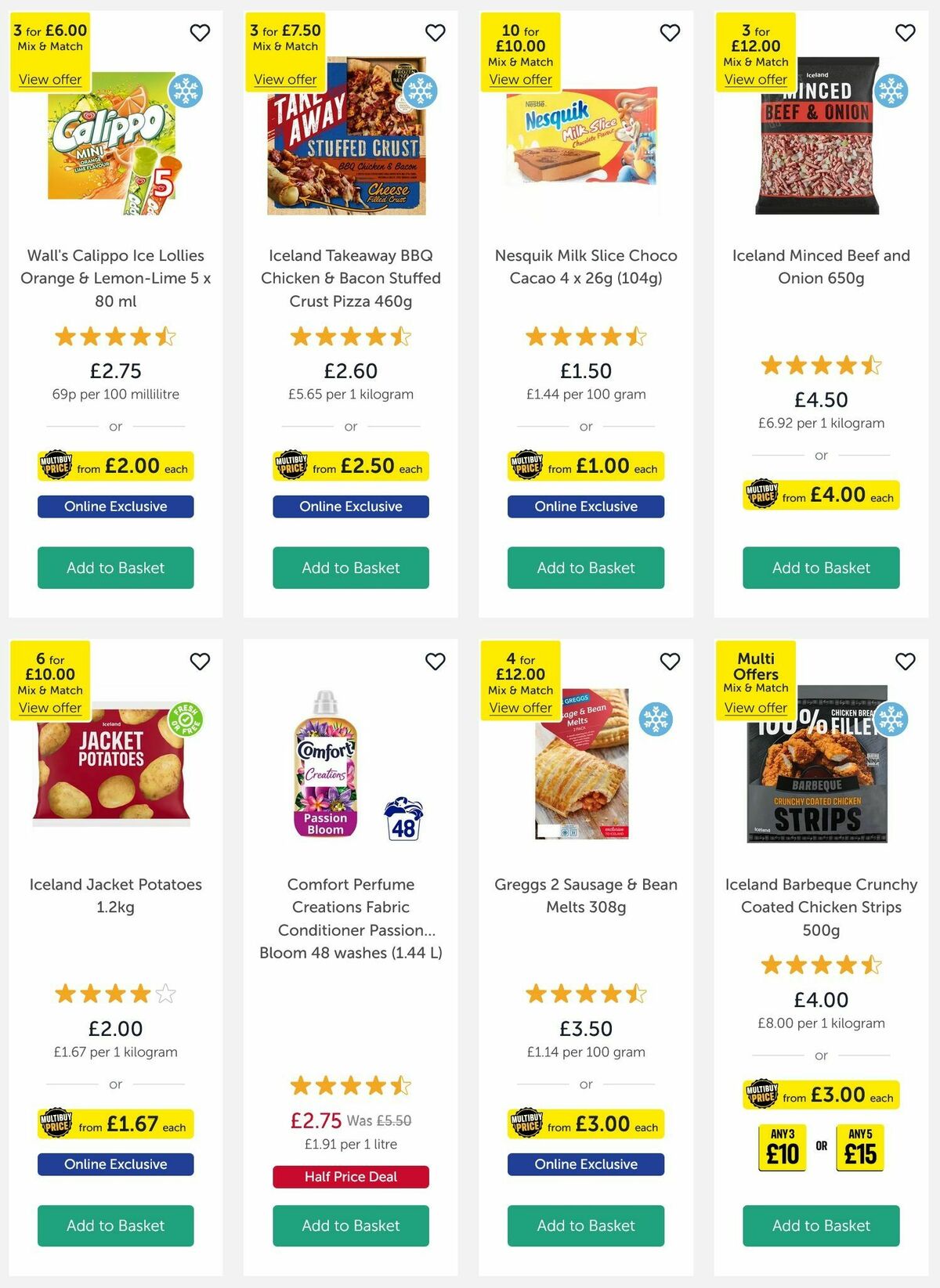 Iceland Offers from 27 June