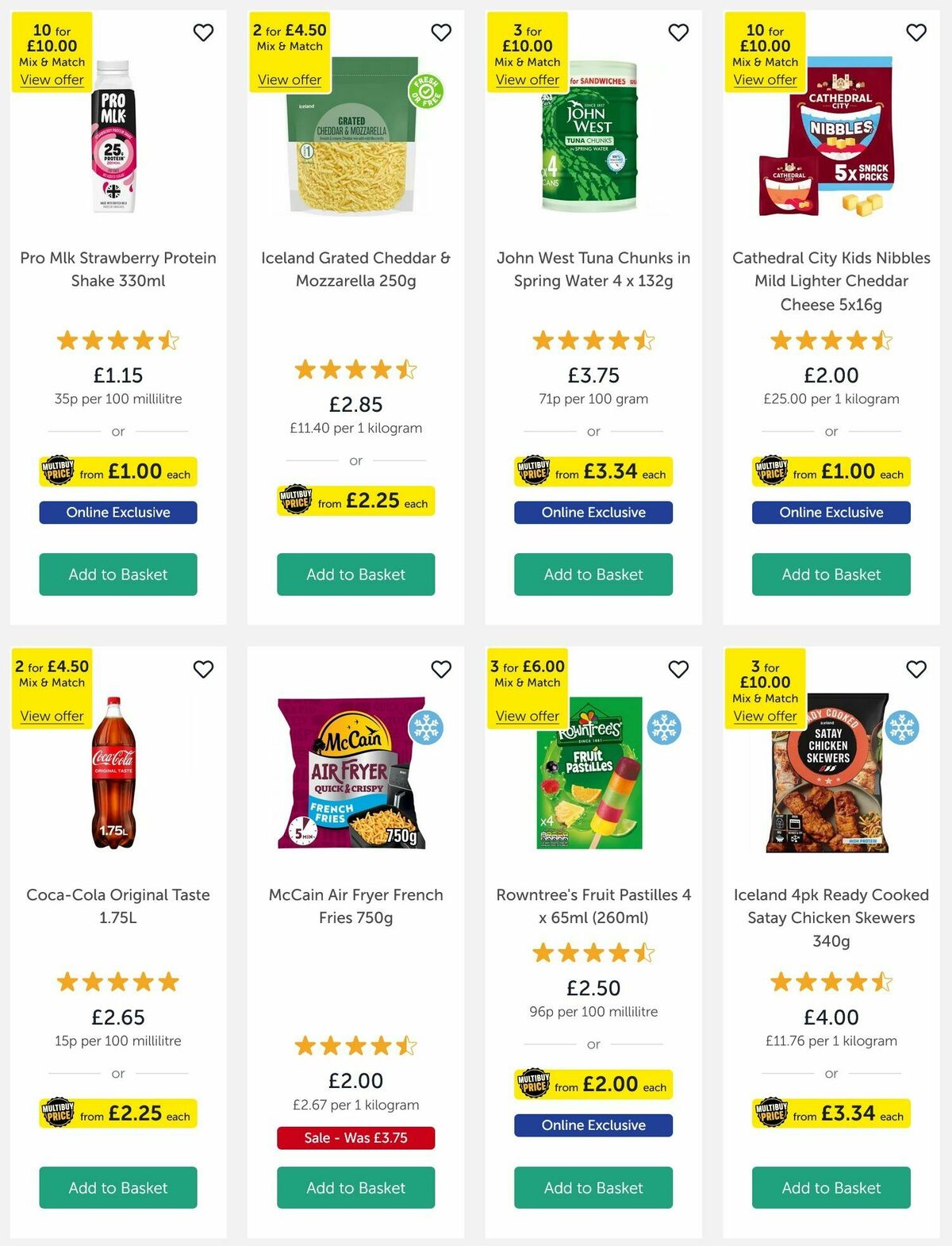 Iceland Offers from 27 June