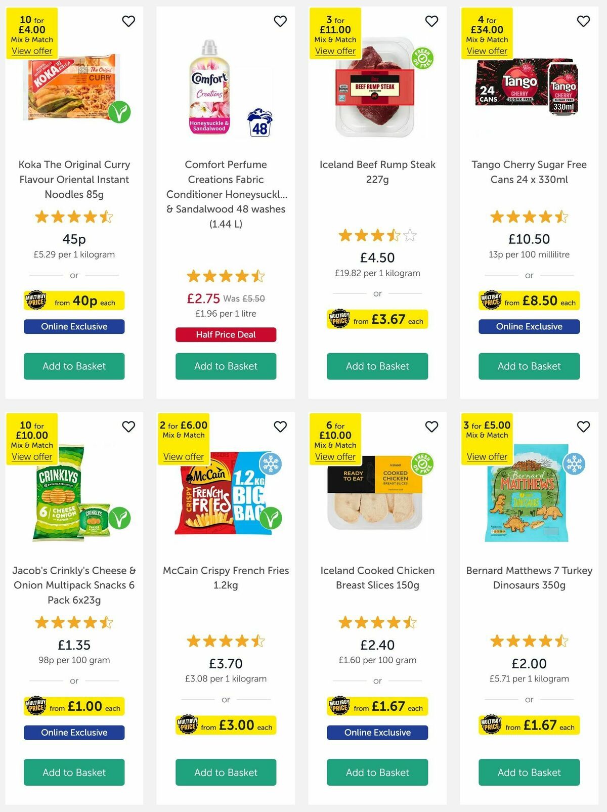 Iceland Offers from 27 June