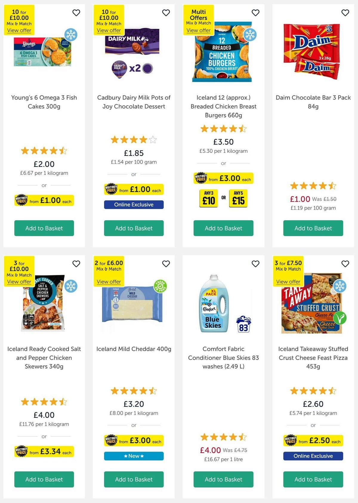 Iceland Offers from 27 June