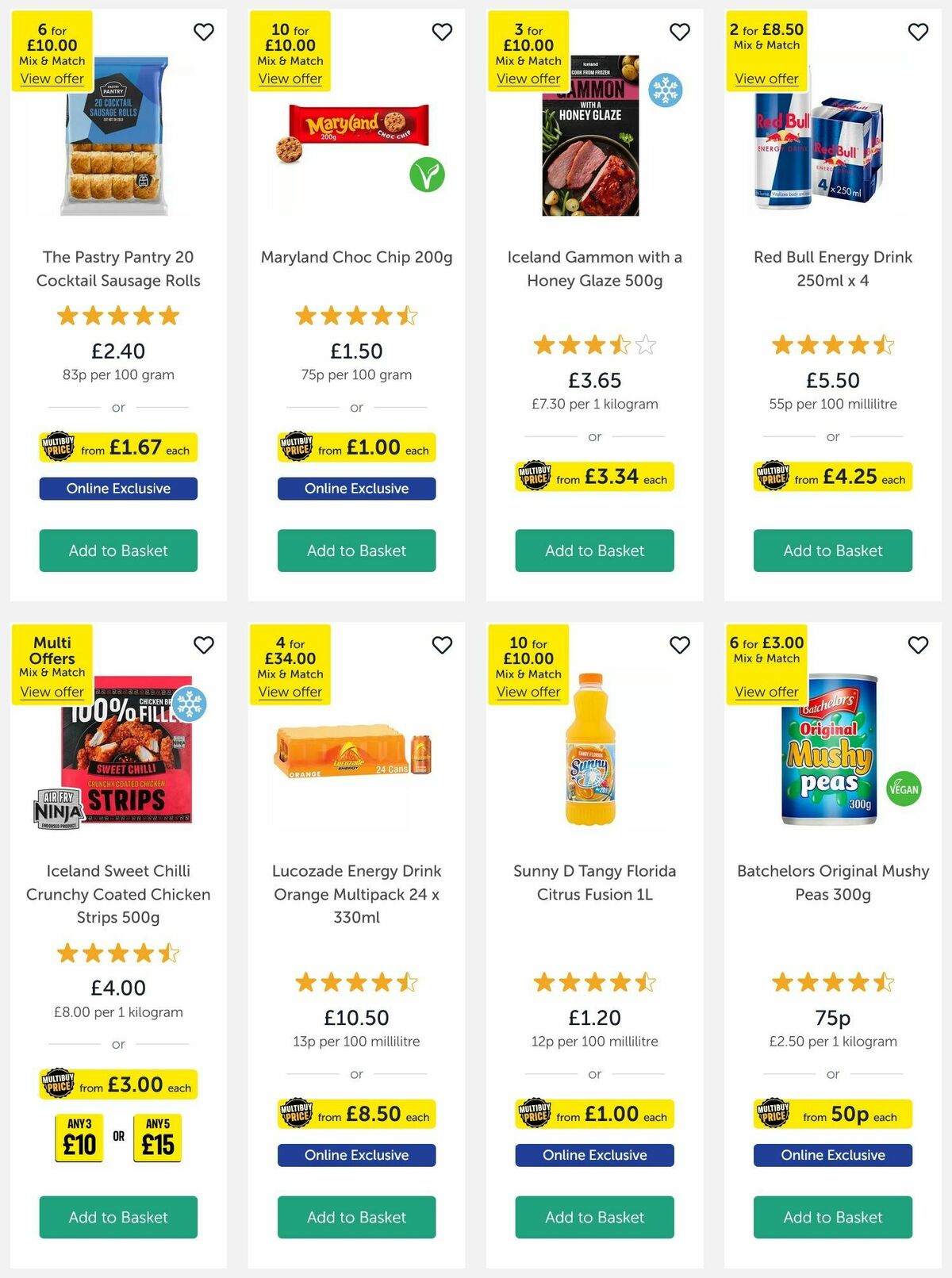 Iceland Offers from 27 June