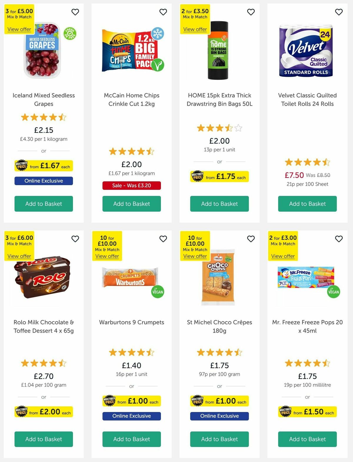 Iceland Offers from 27 June