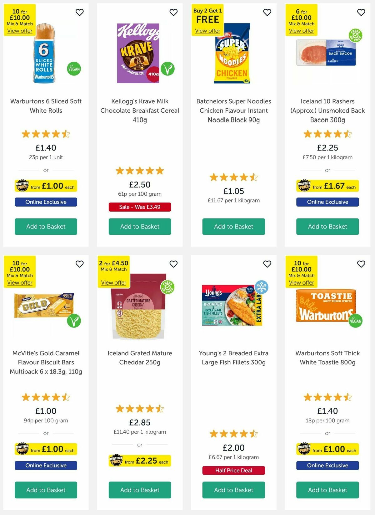 Iceland Offers from 27 June