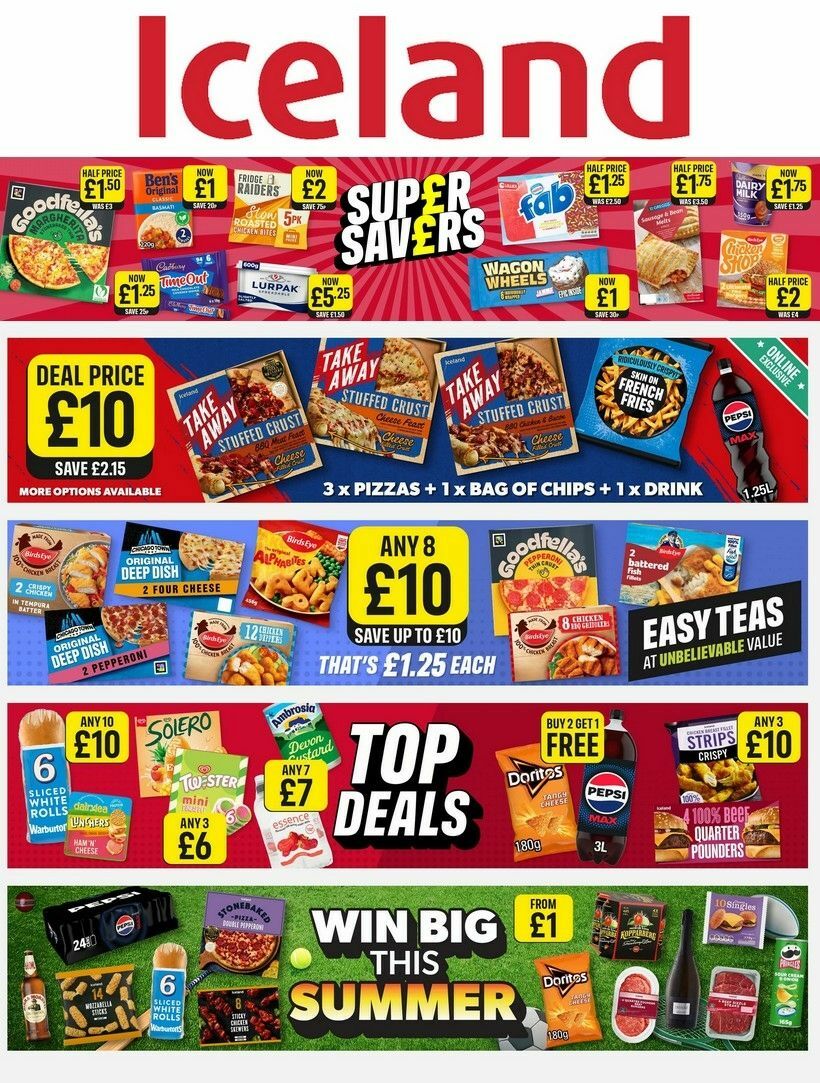 Iceland Offers from 3 July