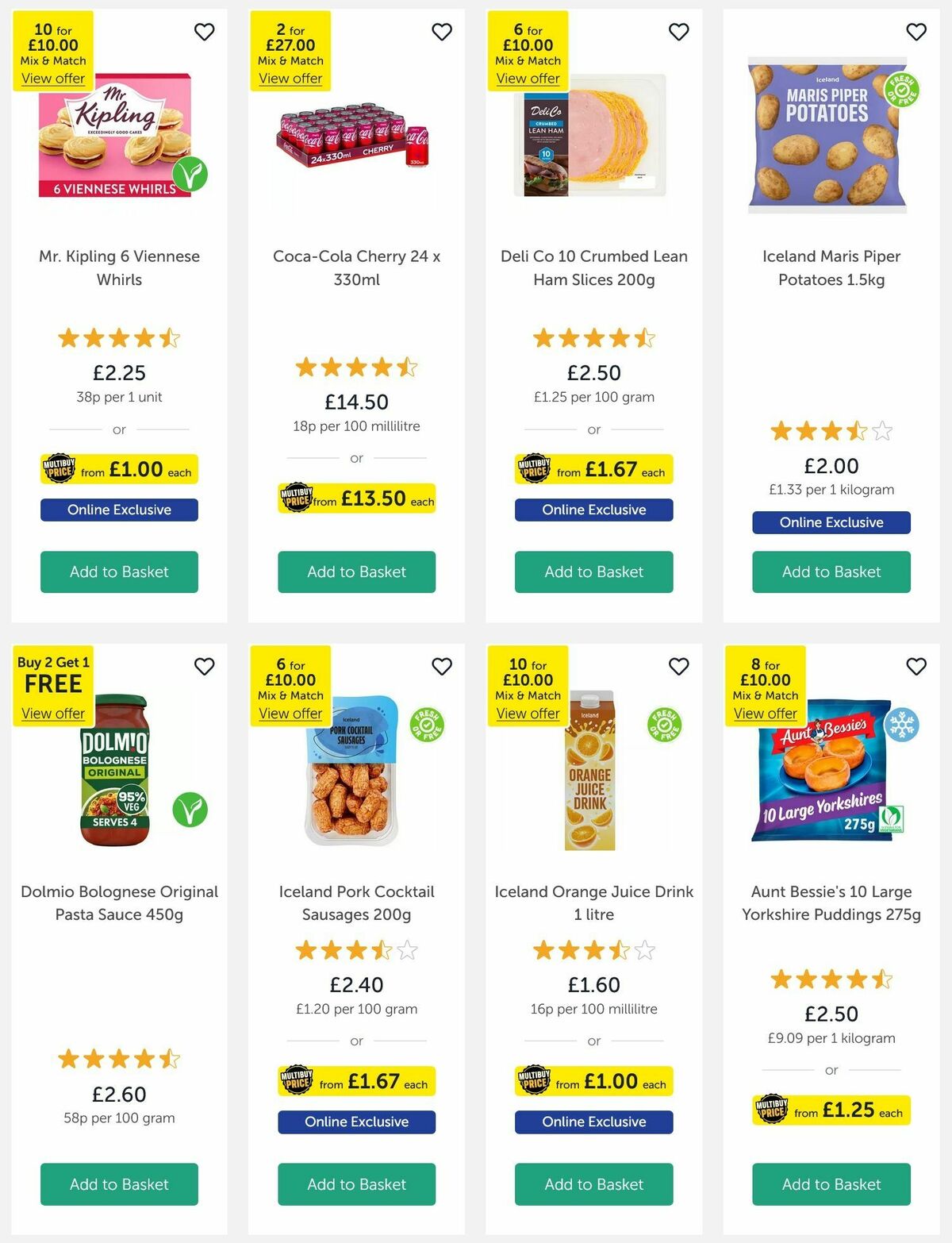 Iceland Offers from 3 July