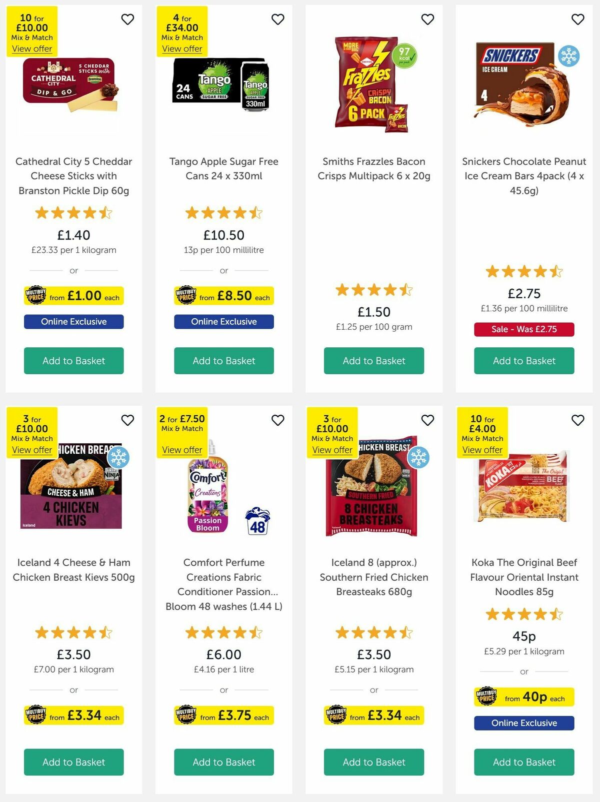 Iceland Offers from 3 July