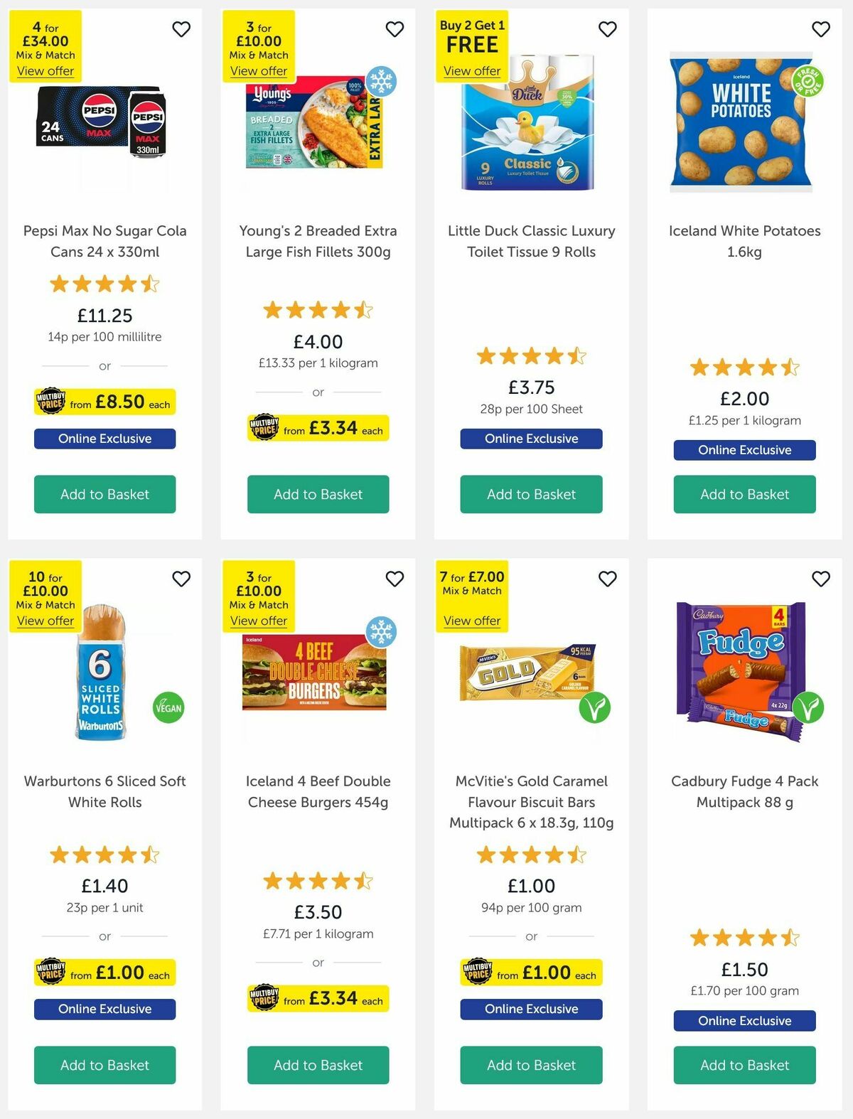 Iceland Offers from 3 July