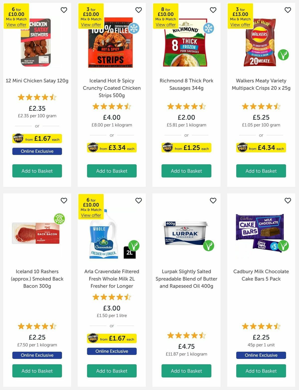 Iceland Offers from 3 July