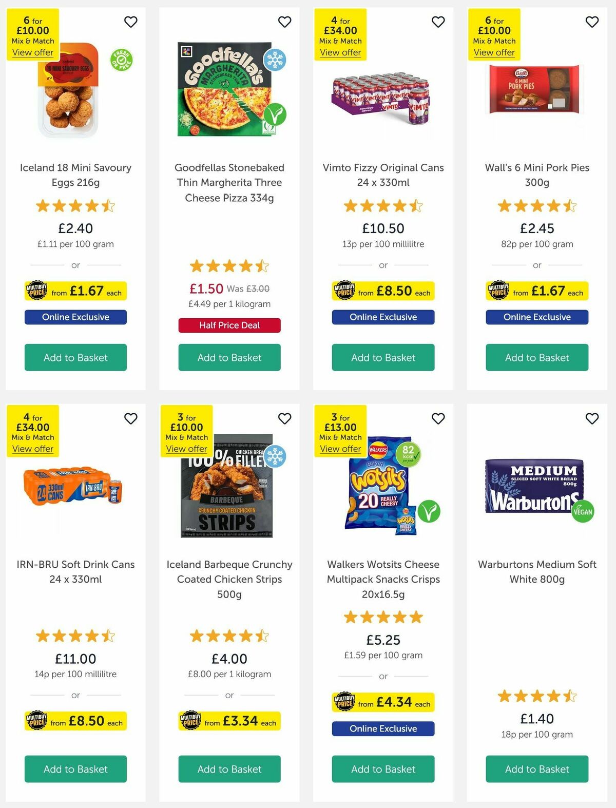 Iceland Offers from 11 July