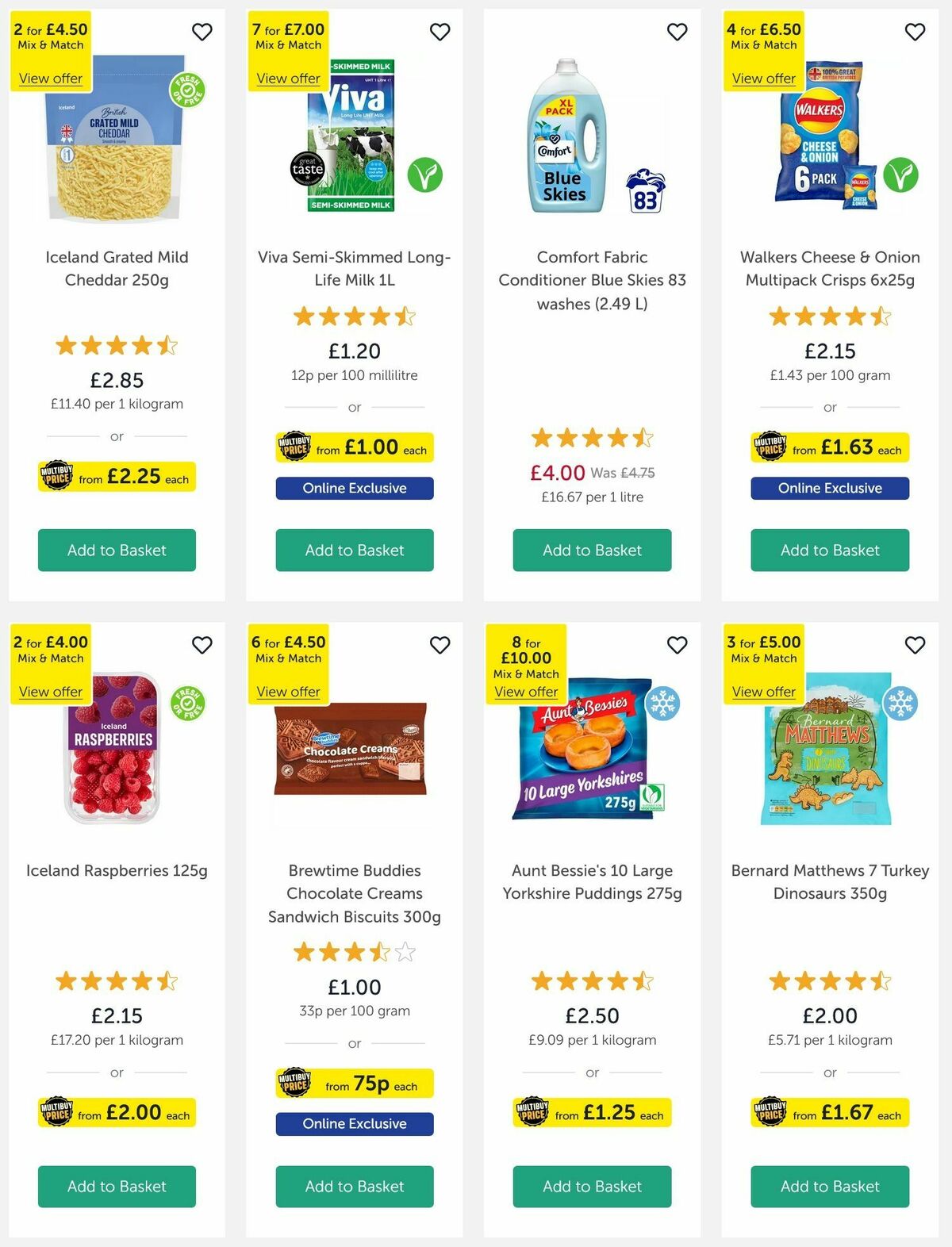 Iceland Offers from 11 July