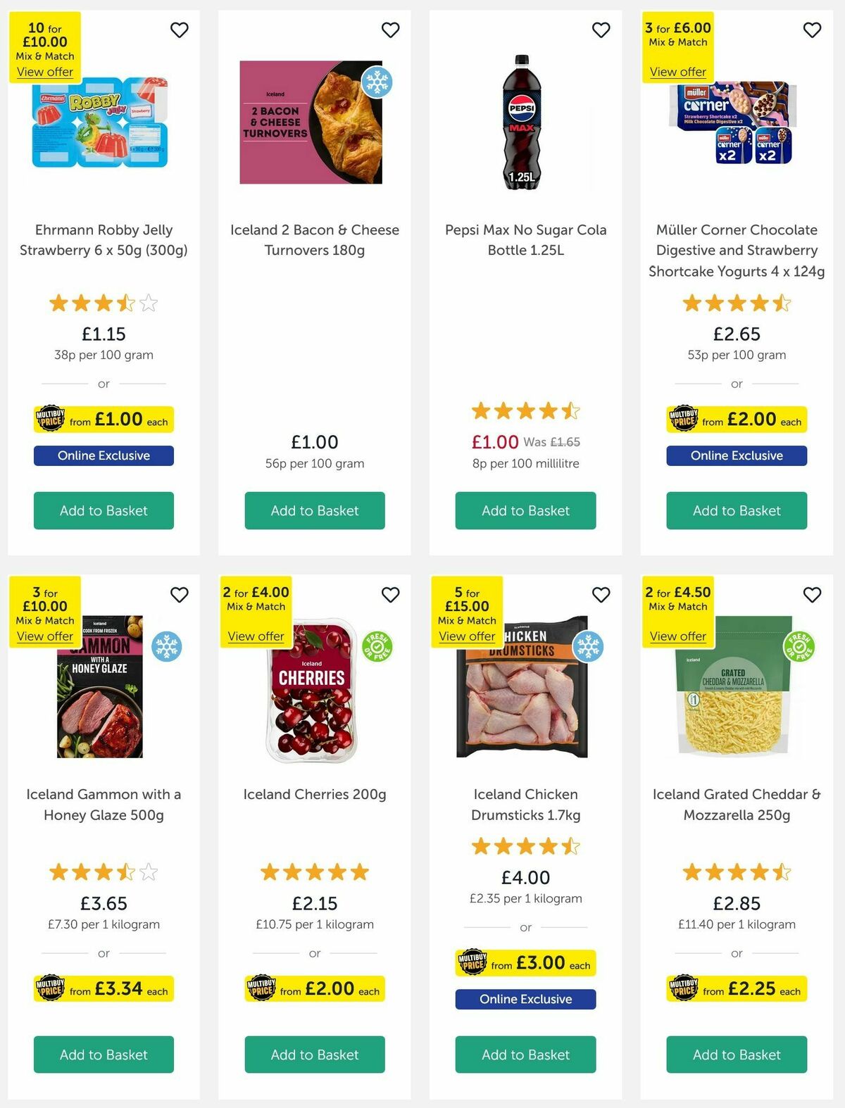 Iceland Offers from 11 July