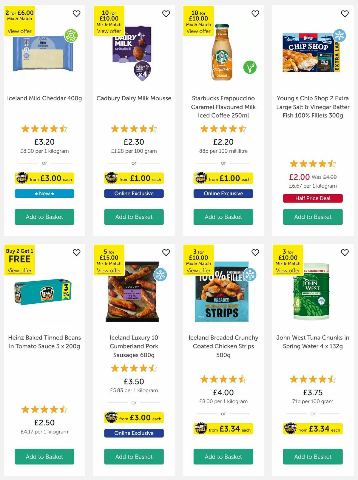 Iceland Offers from 11 July