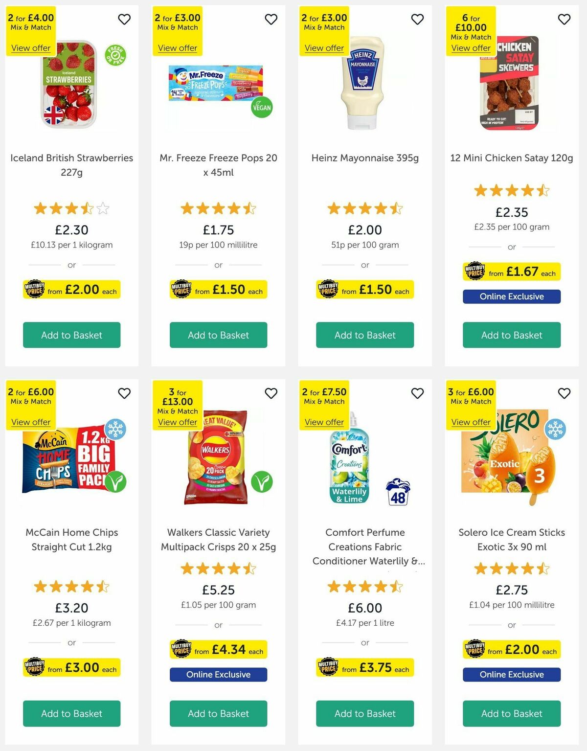 Iceland Offers from 11 July