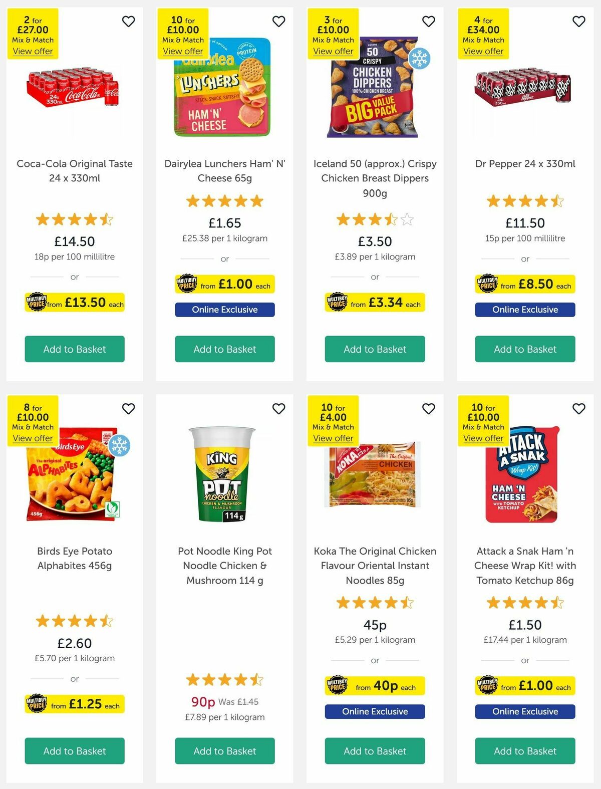 Iceland Offers from 11 July