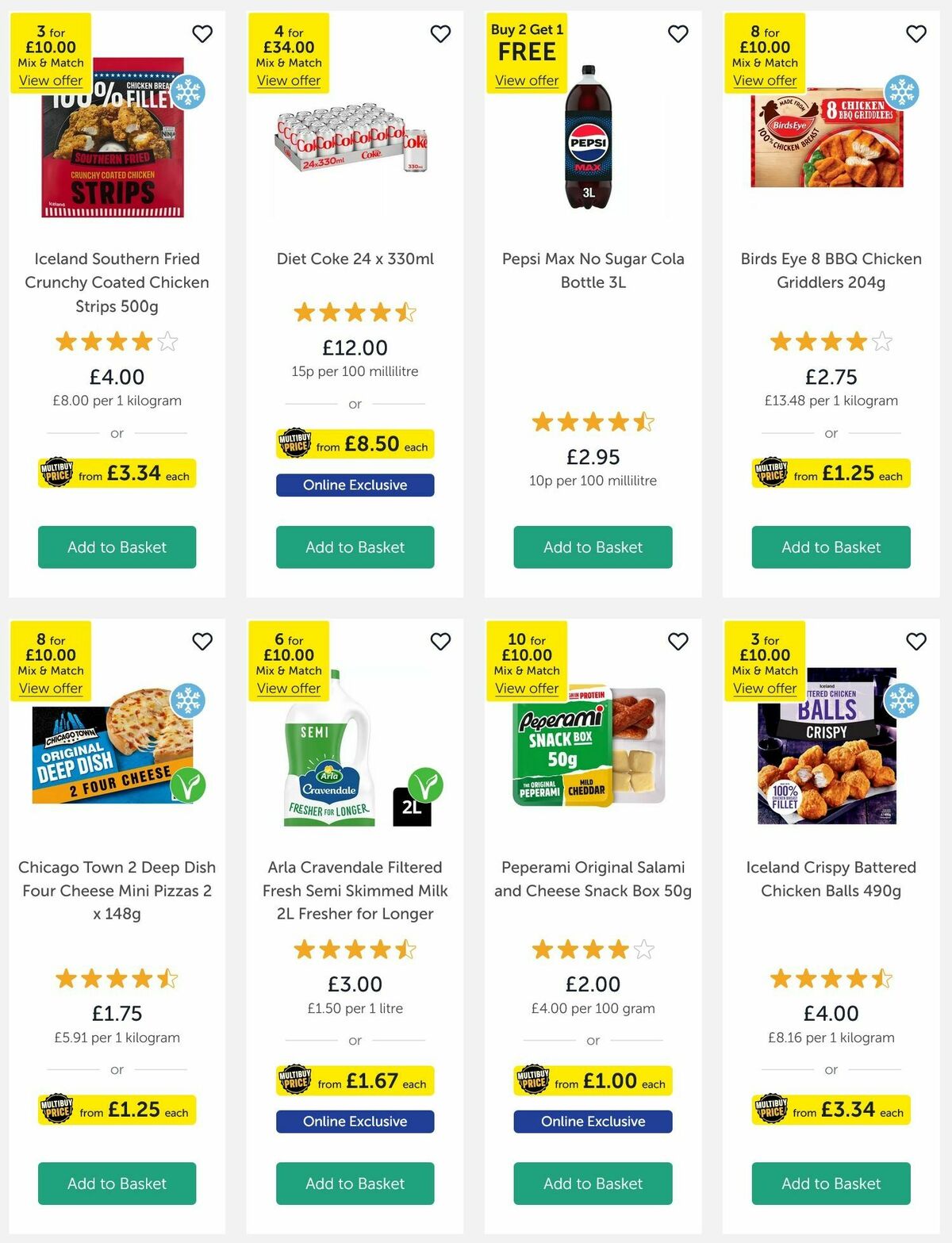 Iceland Offers from 11 July