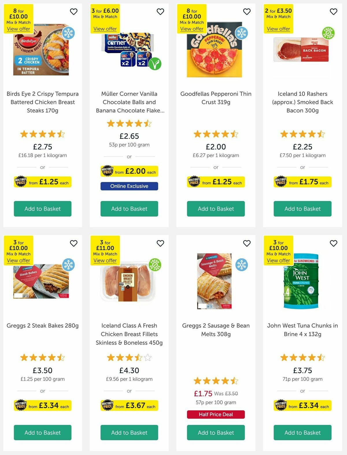 Iceland Offers from 11 July