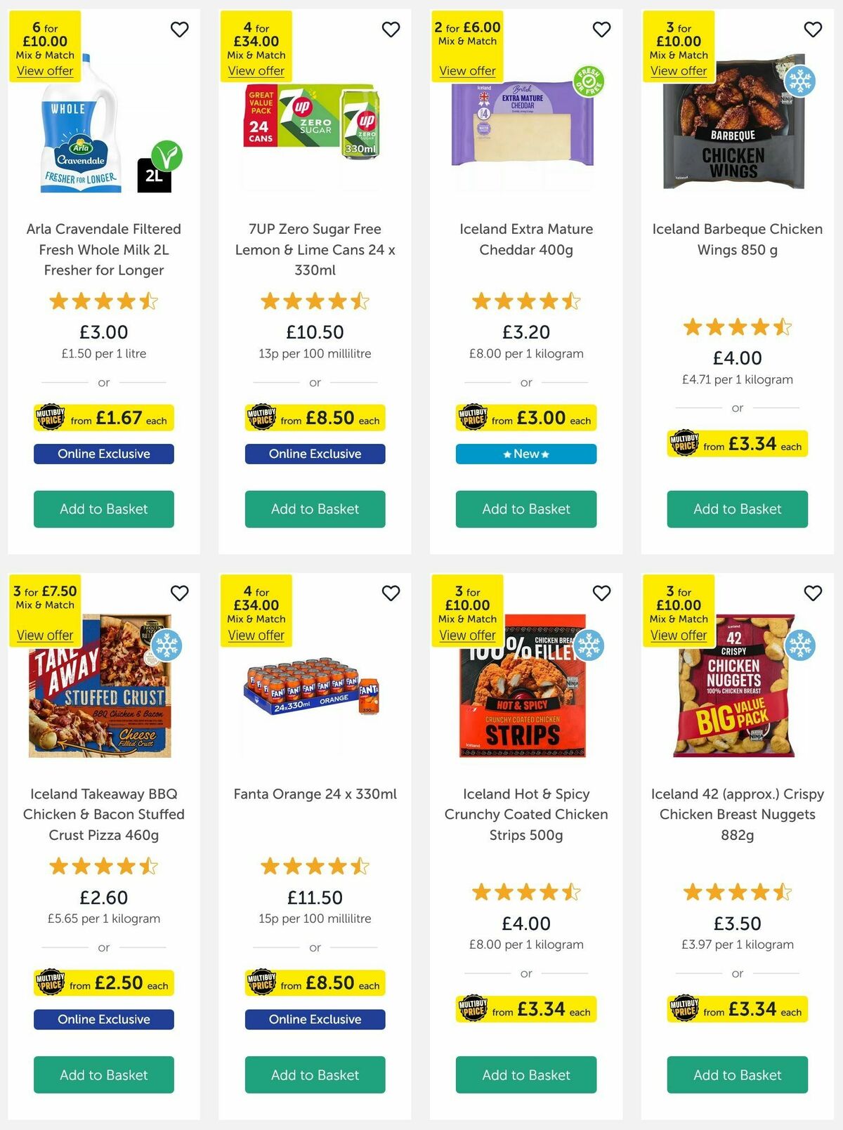 Iceland Offers from 11 July