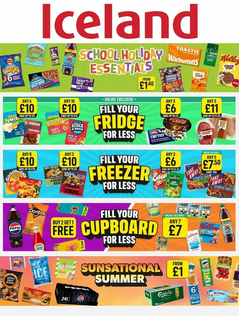 Iceland Offers from 25 July