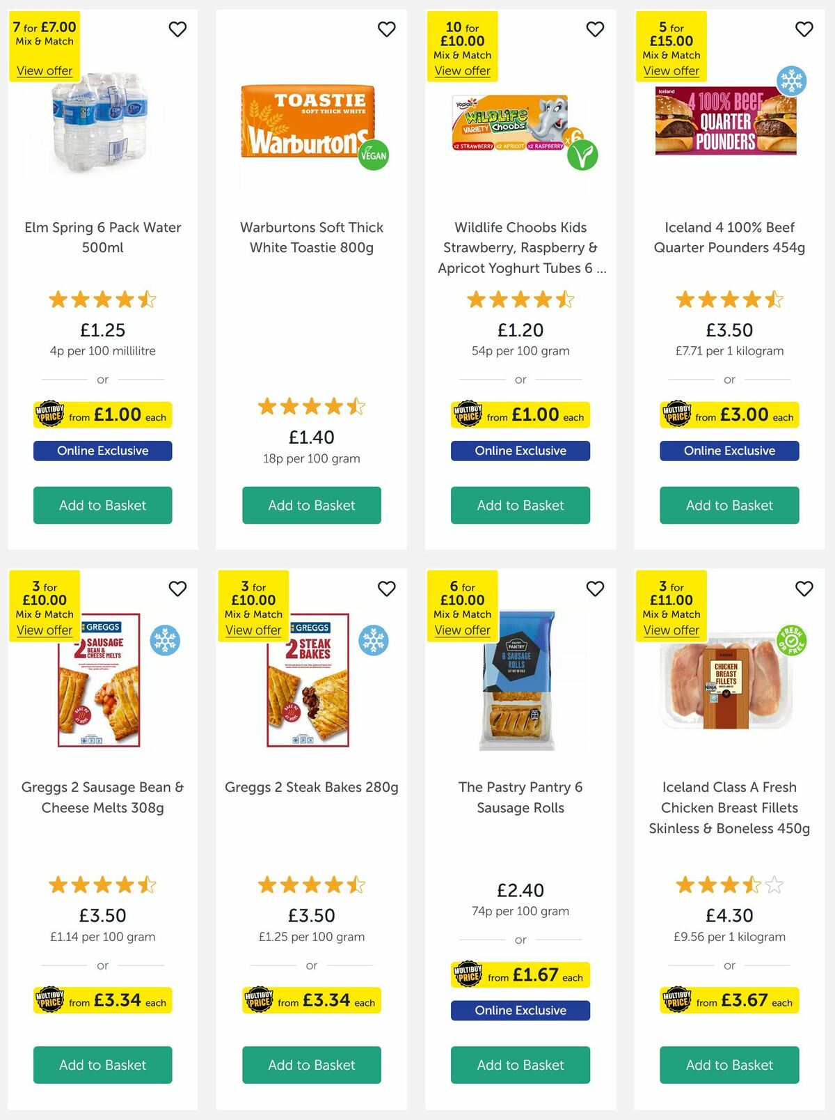 Iceland Offers from 25 July