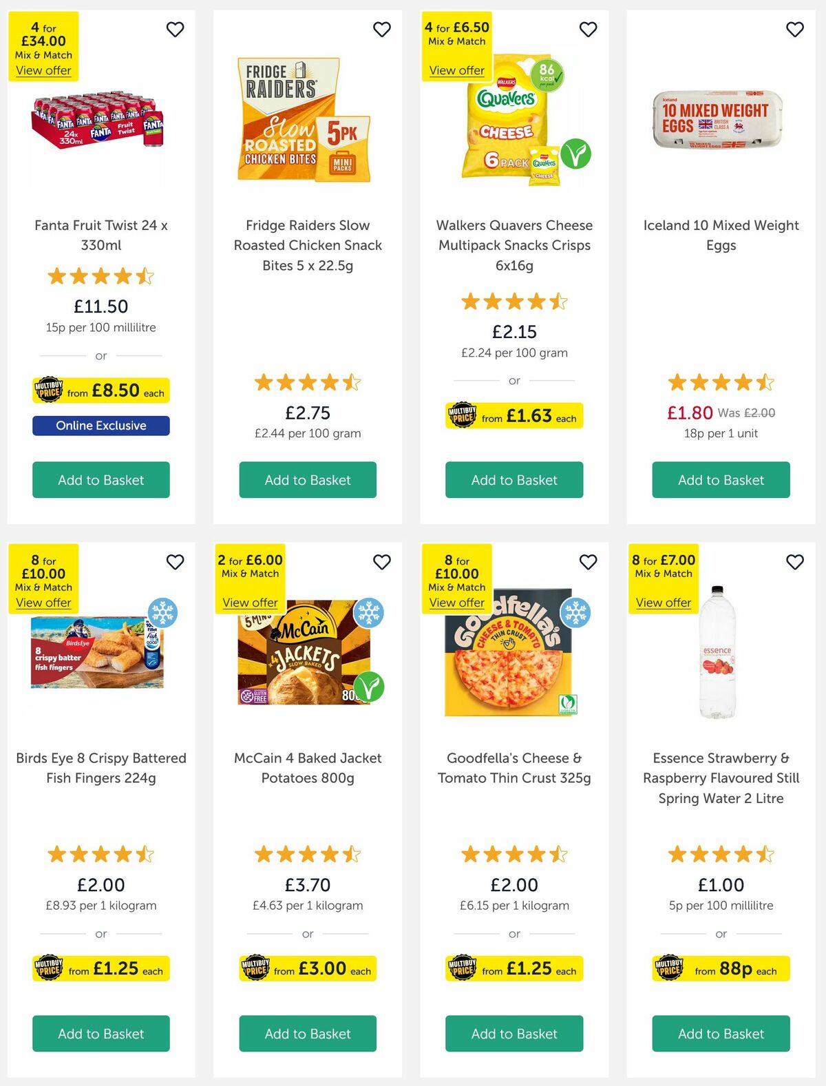 Iceland Offers from 25 July